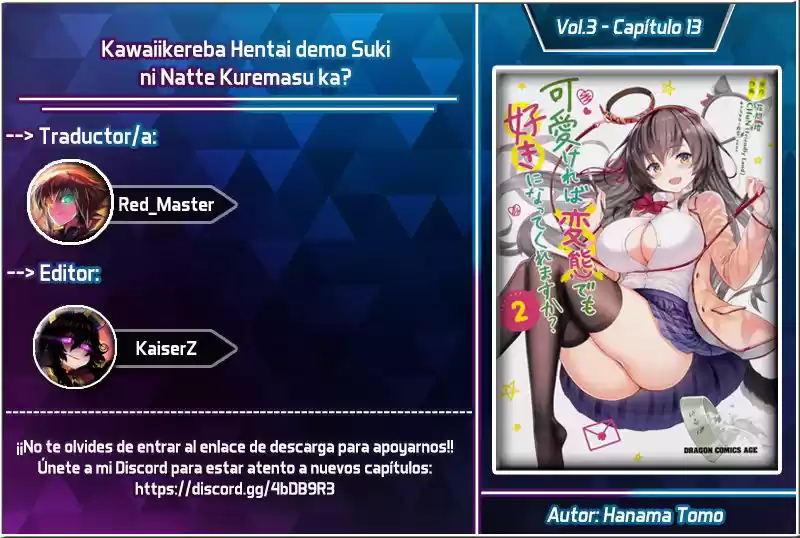 Kawaiikereba Hentai demo Suki ni Natte Kuremasu ka? (2017) - Capítulo 13 - Página 1 - LectorTMOo