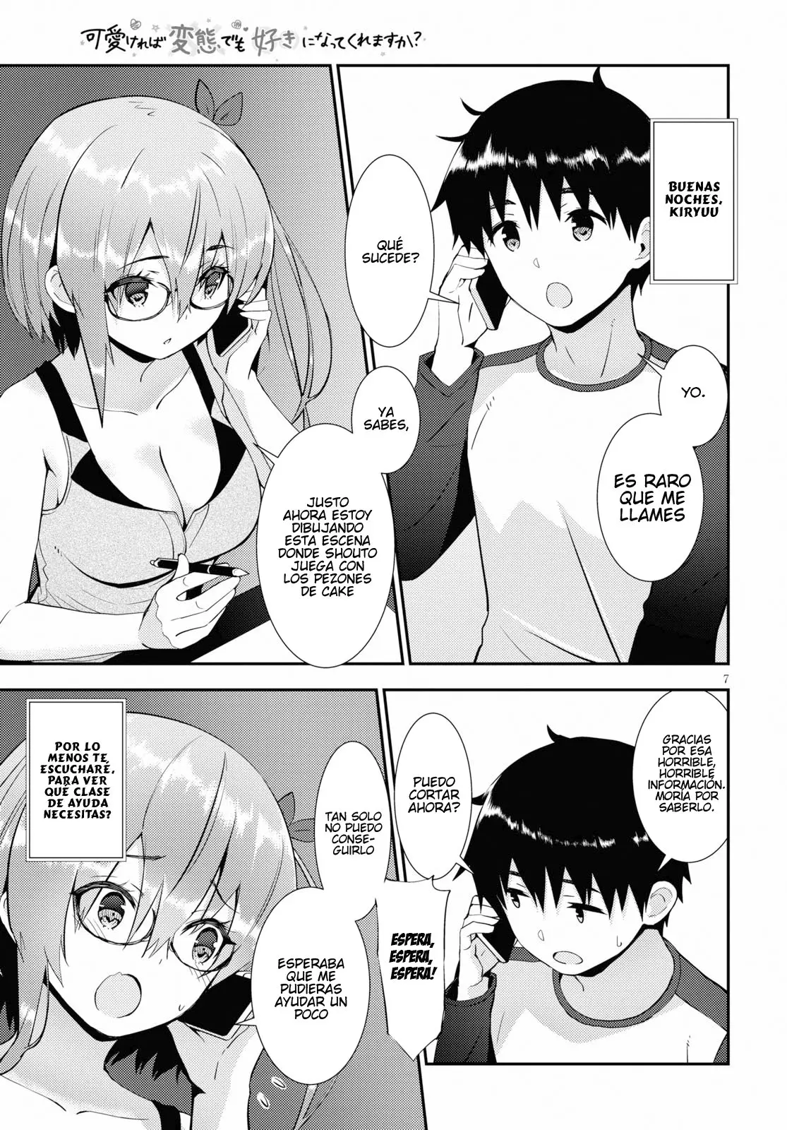 Kawaiikereba Hentai demo Suki ni Natte Kuremasu ka? (2017) - Capítulo 21 - Página 5 - LectorTMOo