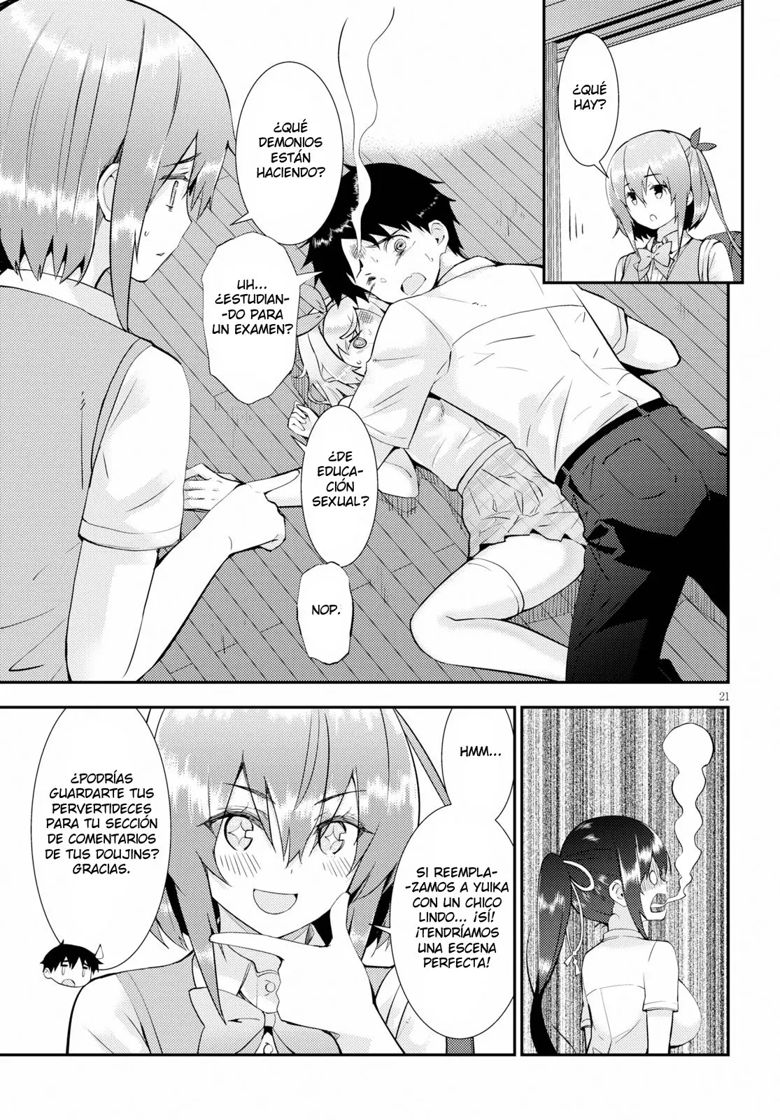 Kawaiikereba Hentai demo Suki ni Natte Kuremasu ka? (2017) - Capítulo 24 - Página 22 - LectorTMOo