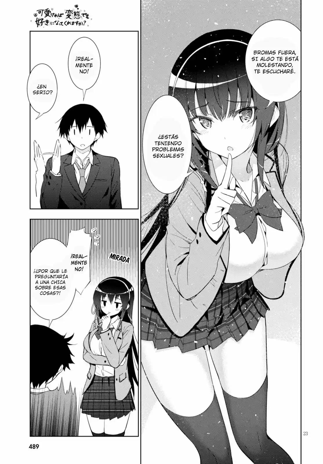 Kawaiikereba Hentai demo Suki ni Natte Kuremasu ka? (2017) - Capítulo 4 - Página 24 - LectorTMOo