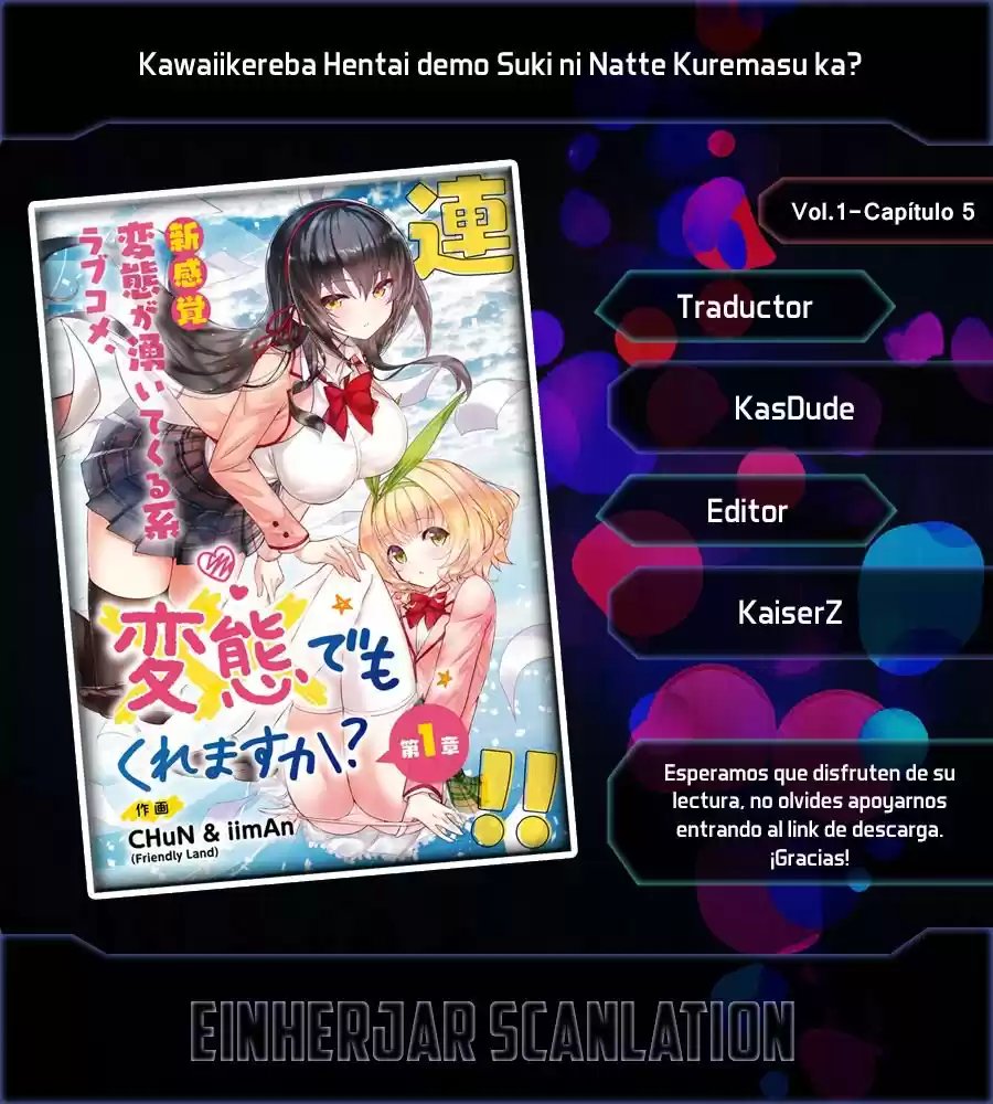 Kawaiikereba Hentai demo Suki ni Natte Kuremasu ka? (2017) - Capítulo 5 - Página 1 - LectorTMOo