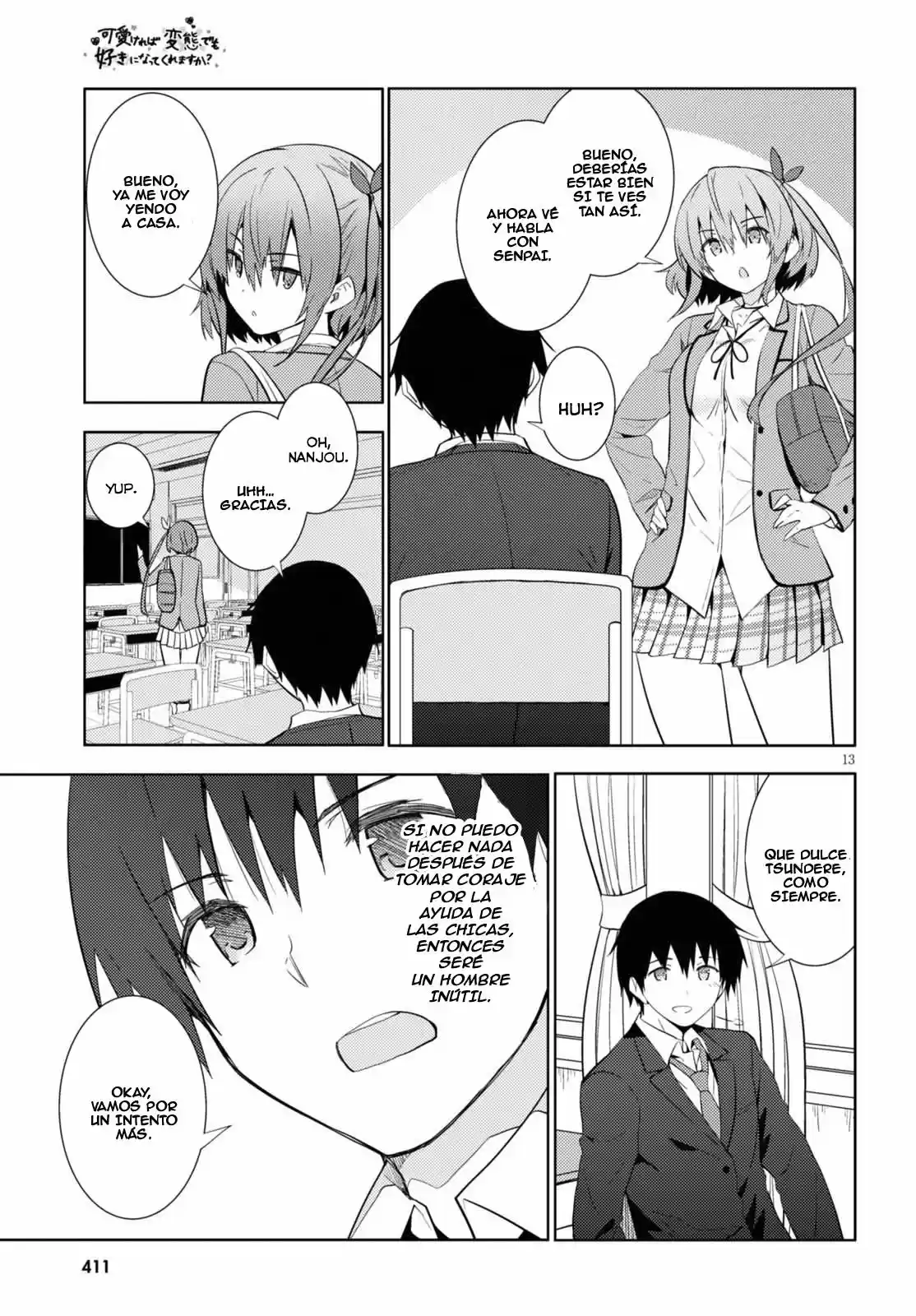 Kawaiikereba Hentai demo Suki ni Natte Kuremasu ka? (2017) - Capítulo 5 - Página 14 - LectorTMOo