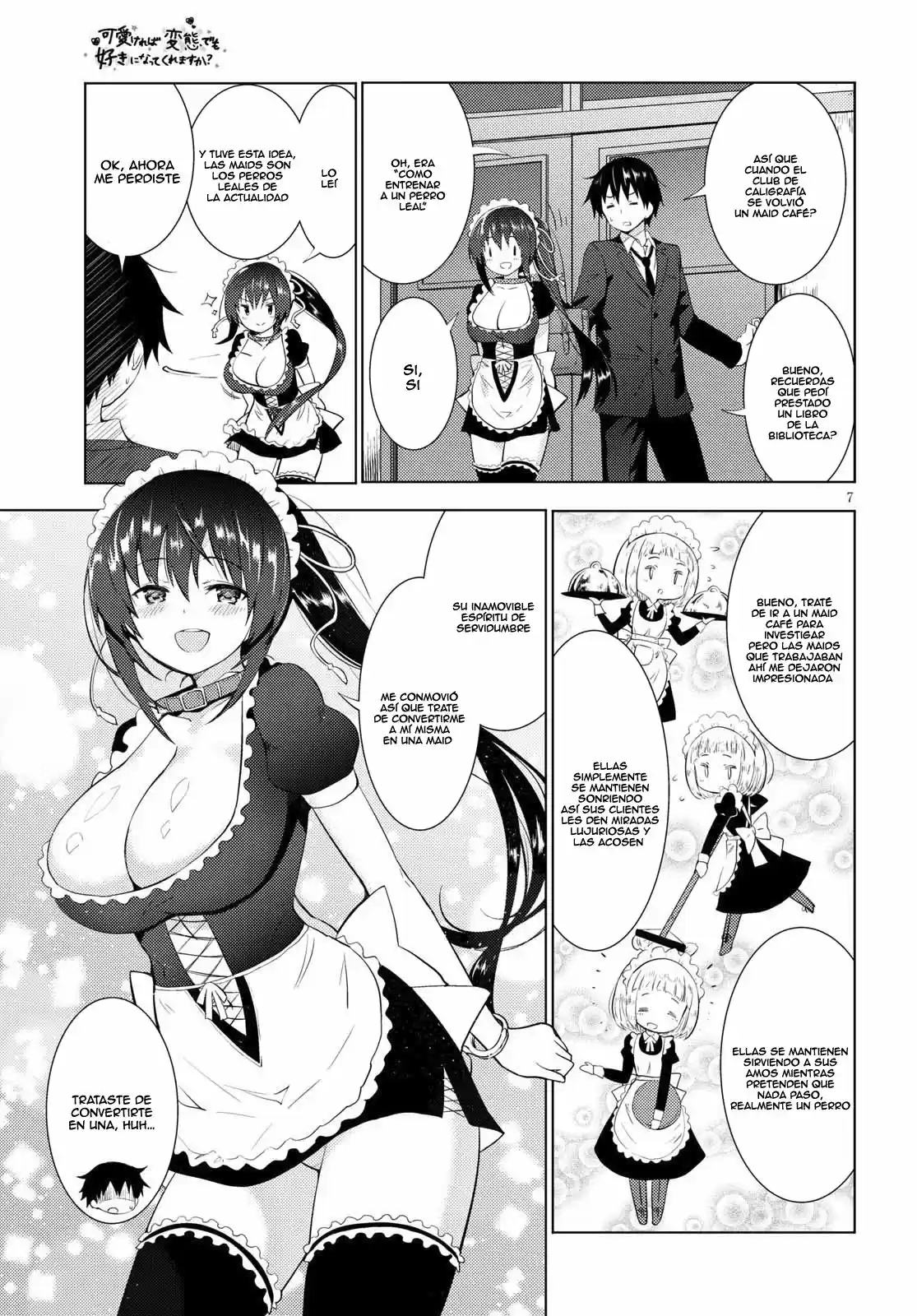 Kawaiikereba Hentai demo Suki ni Natte Kuremasu ka? (2017) - Capítulo 9 - Página 8 - LectorTMOo