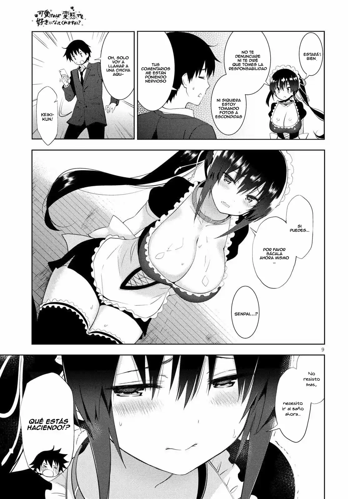 Kawaiikereba Hentai demo Suki ni Natte Kuremasu ka? (2017) - Capítulo 9 - Página 10 - LectorTMOo