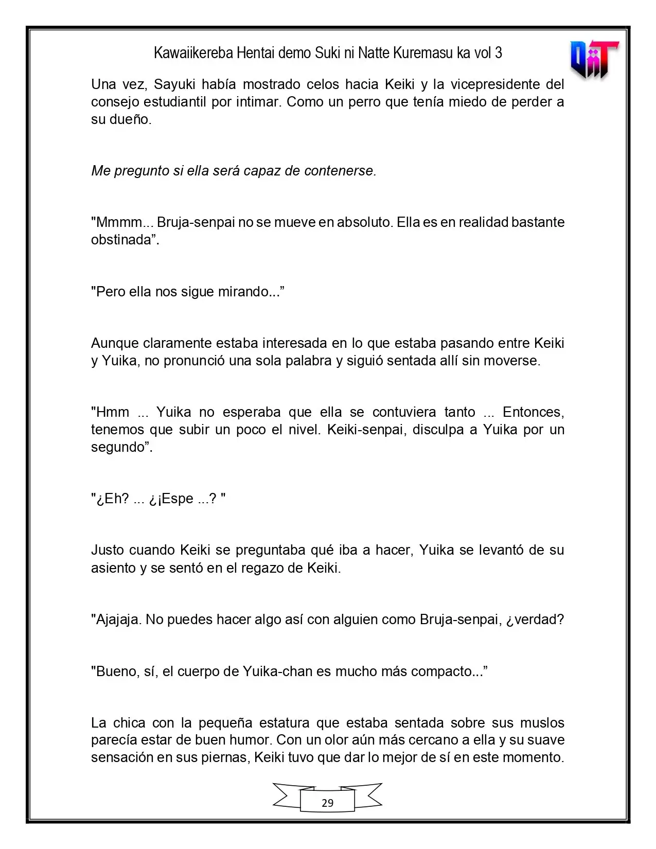 Kawaikereba Hentai demo Suki ni Natte Kuremasuka? - Capítulo 15 - Página 11 - LectorTMOo