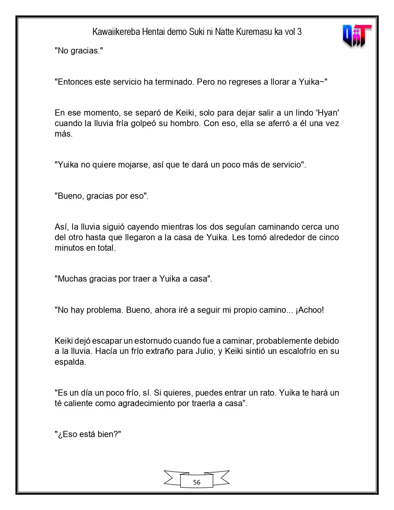 Kawaikereba Hentai demo Suki ni Natte Kuremasuka? - Capítulo 15 - Página 38 - LectorTMOo
