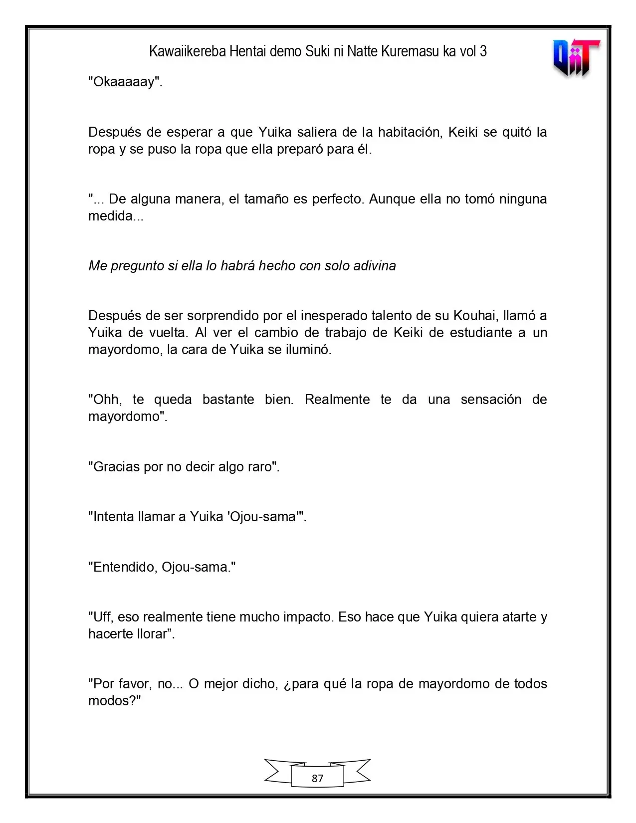Kawaikereba Hentai demo Suki ni Natte Kuremasuka? - Capítulo 16 - Página 26 - LectorTMOo