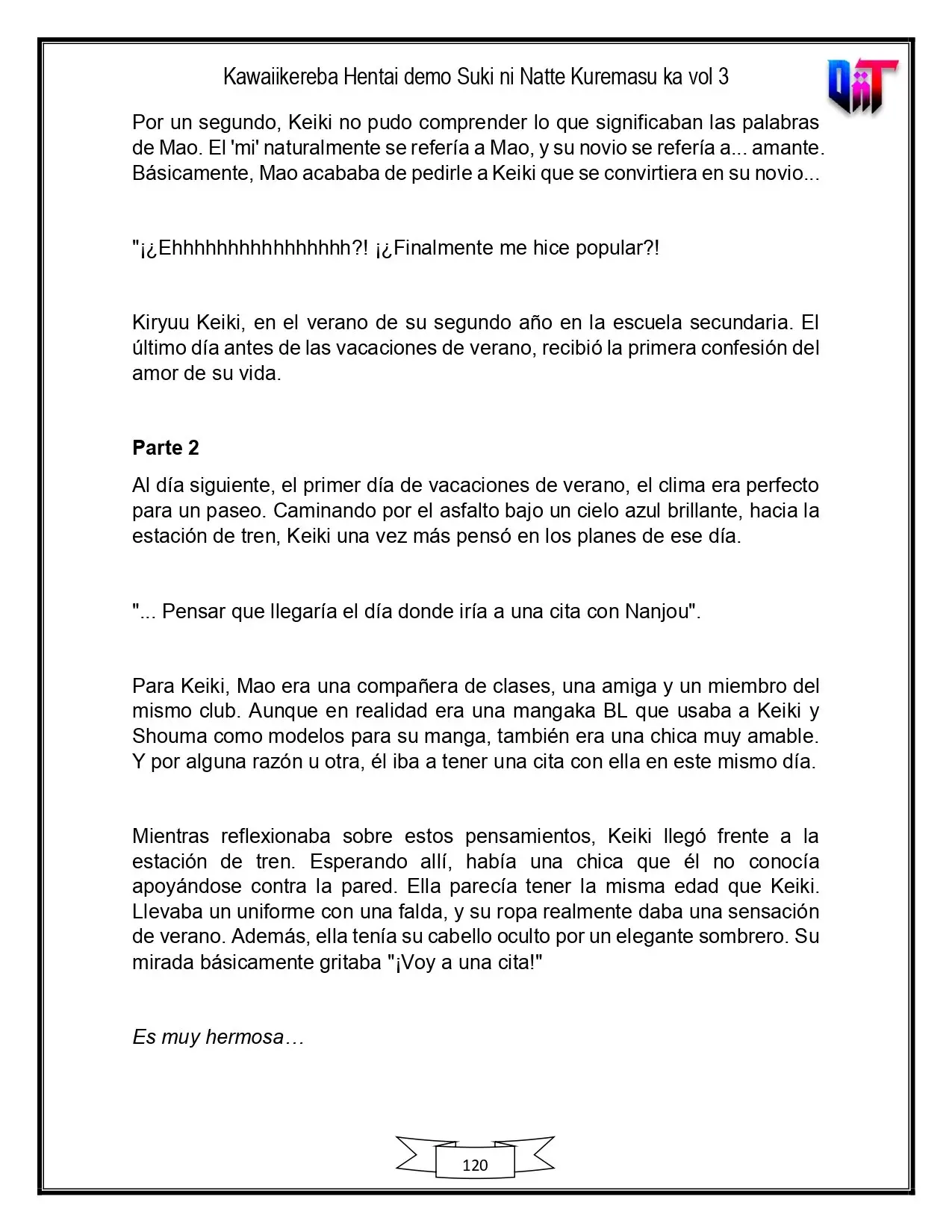 Kawaikereba Hentai demo Suki ni Natte Kuremasuka? - Capítulo 17 - Página 5 - LectorTMOo