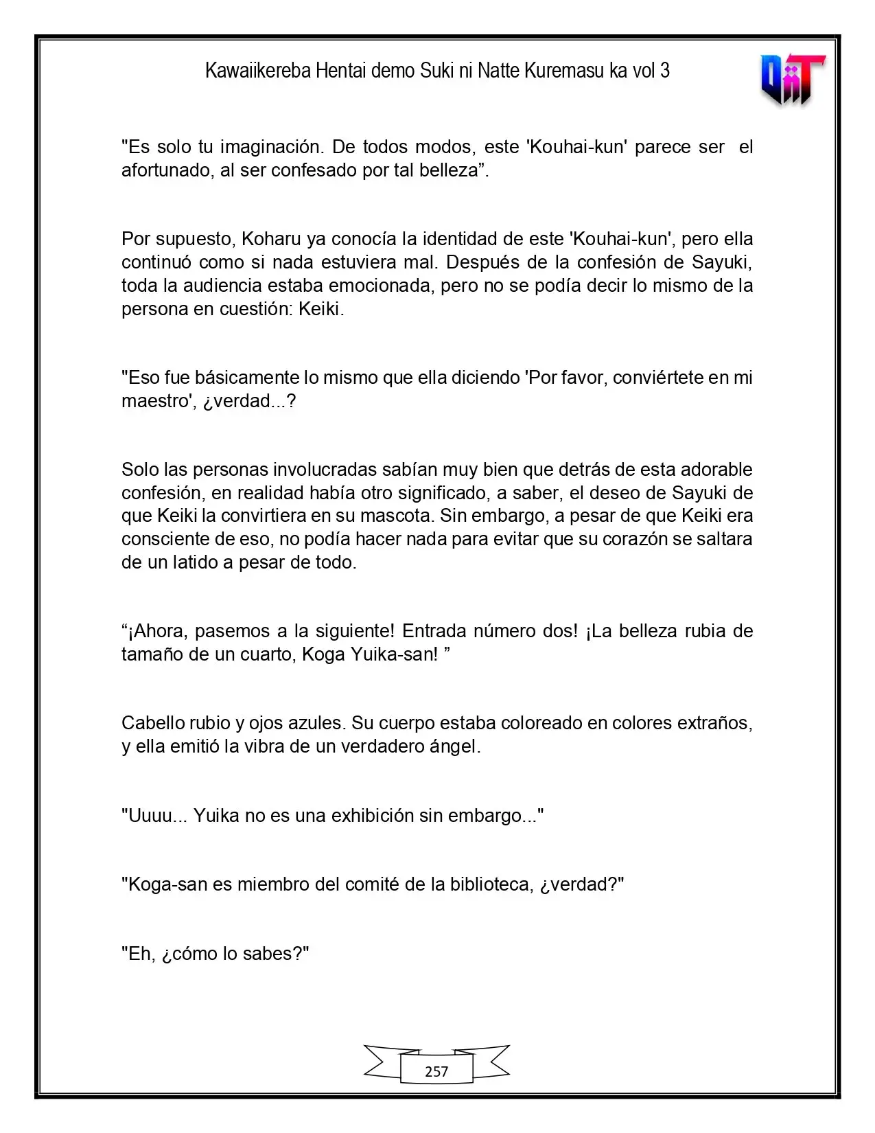 Kawaikereba Hentai demo Suki ni Natte Kuremasuka? - Capítulo 19 - Página 52 - LectorTMOo