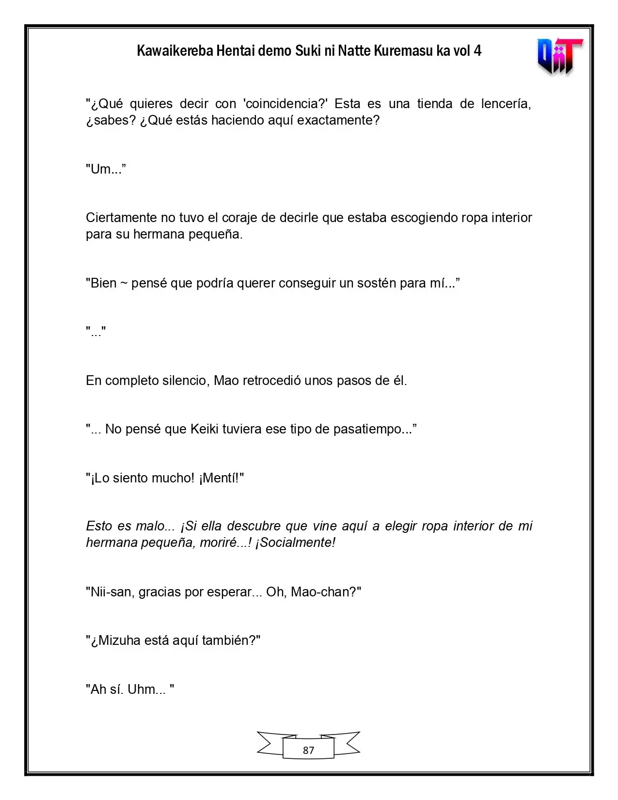 Kawaikereba Hentai demo Suki ni Natte Kuremasuka? - Capítulo 23 - Página 28 - LectorTMOo