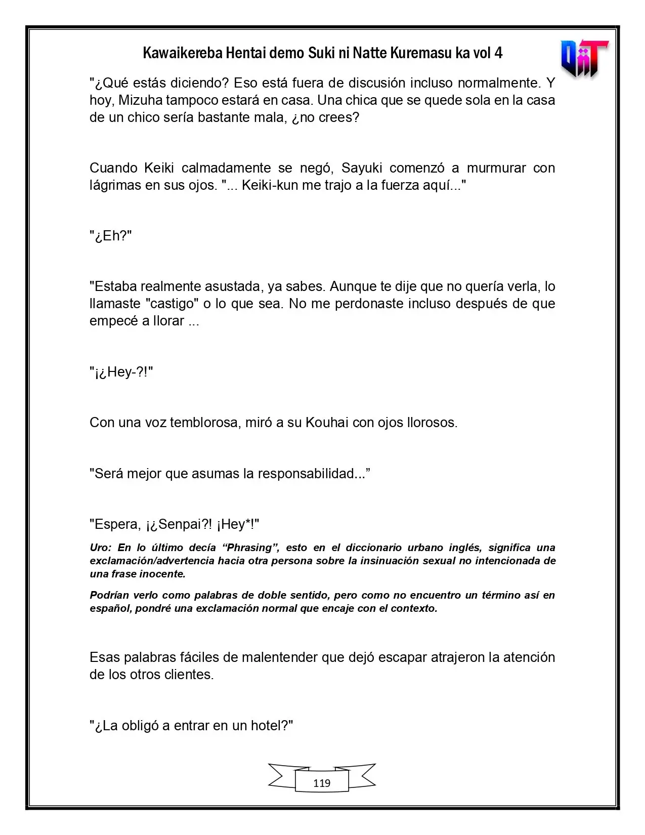 Kawaikereba Hentai demo Suki ni Natte Kuremasuka? - Capítulo 24 - Página 11 - LectorTMOo