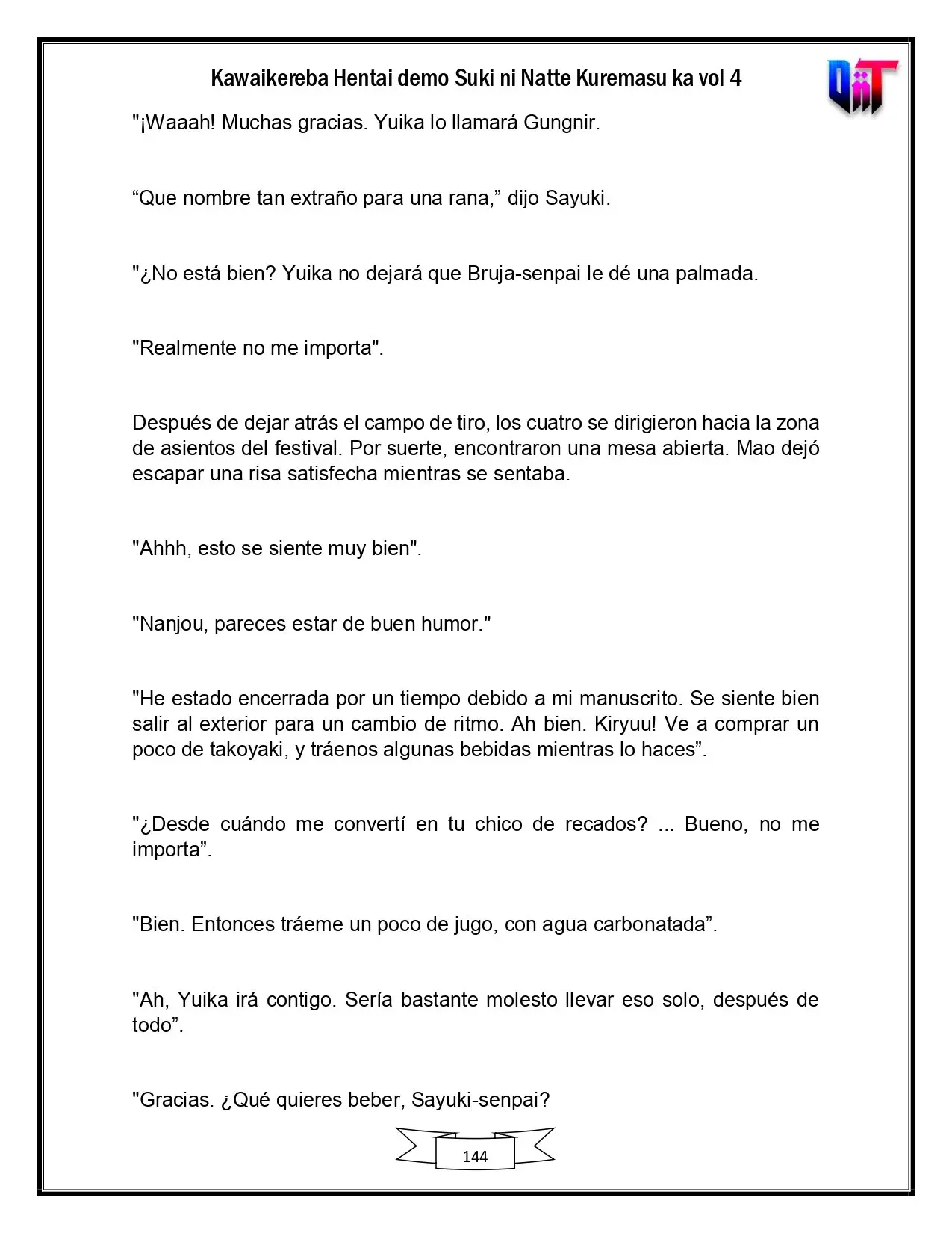 Kawaikereba Hentai demo Suki ni Natte Kuremasuka? - Capítulo 24 - Página 36 - LectorTMOo