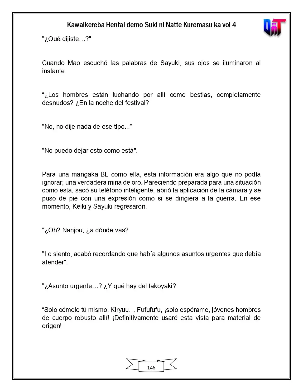 Kawaikereba Hentai demo Suki ni Natte Kuremasuka? - Capítulo 24 - Página 38 - LectorTMOo