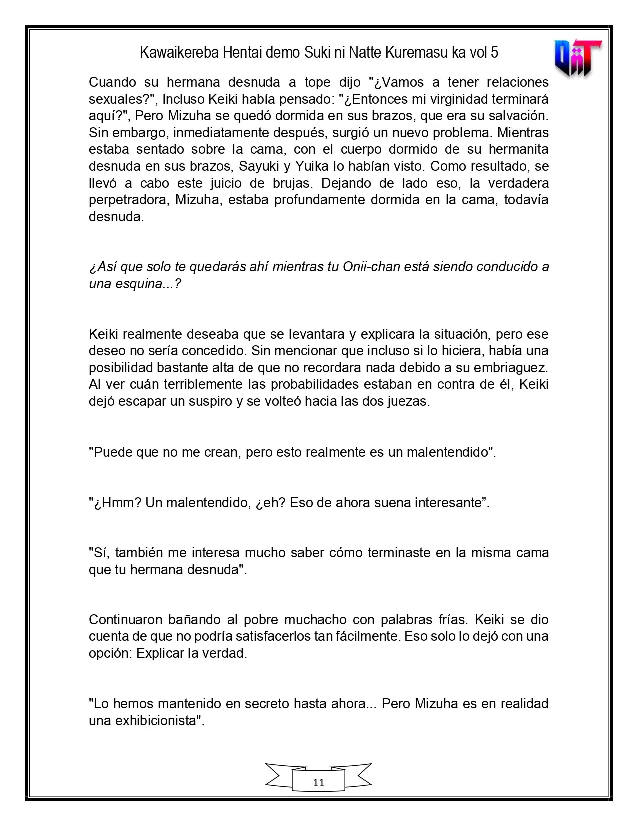 Kawaikereba Hentai demo Suki ni Natte Kuremasuka? - Capítulo 28 - Página 7 - LectorTMOo