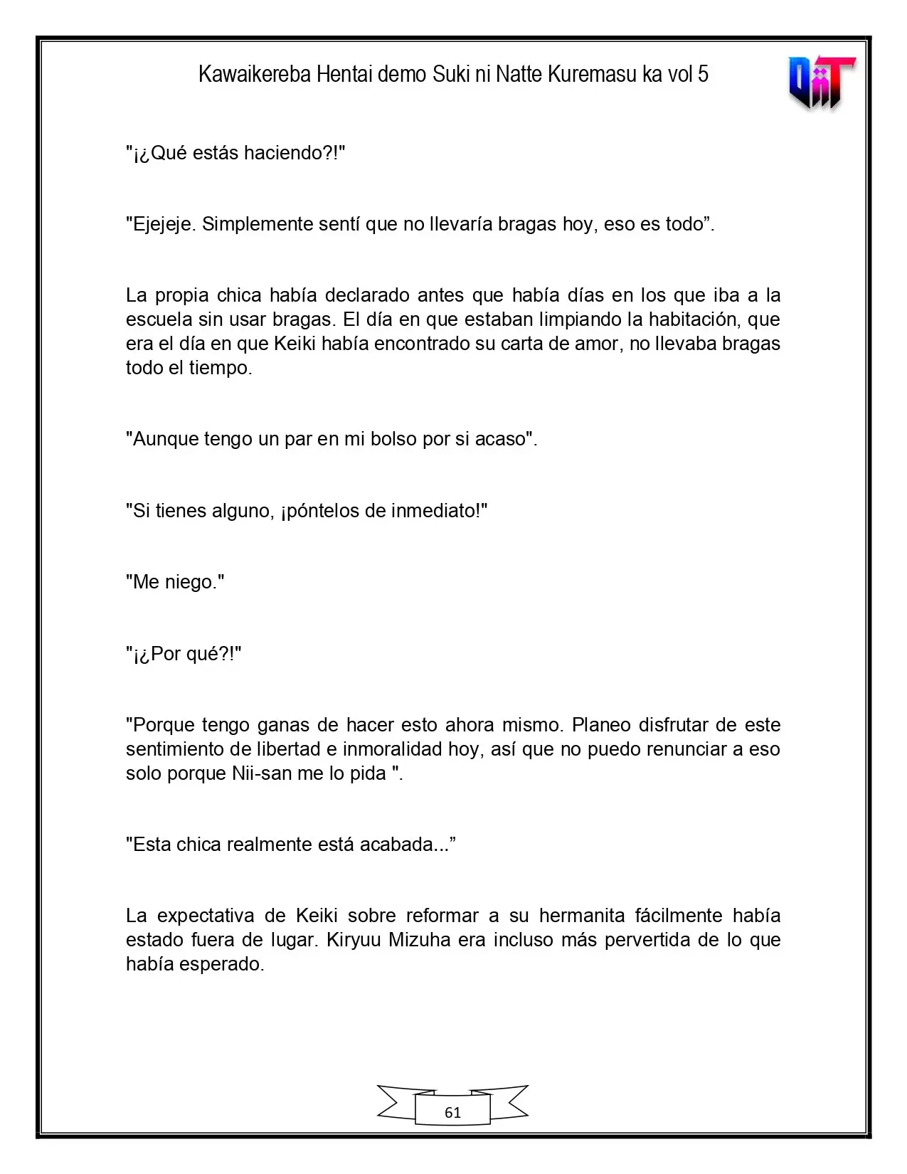 Kawaikereba Hentai demo Suki ni Natte Kuremasuka? - Capítulo 30 - Página 6 - LectorTMOo