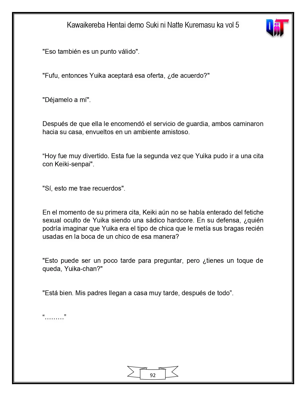 Kawaikereba Hentai demo Suki ni Natte Kuremasuka? - Capítulo 30 - Página 37 - LectorTMOo