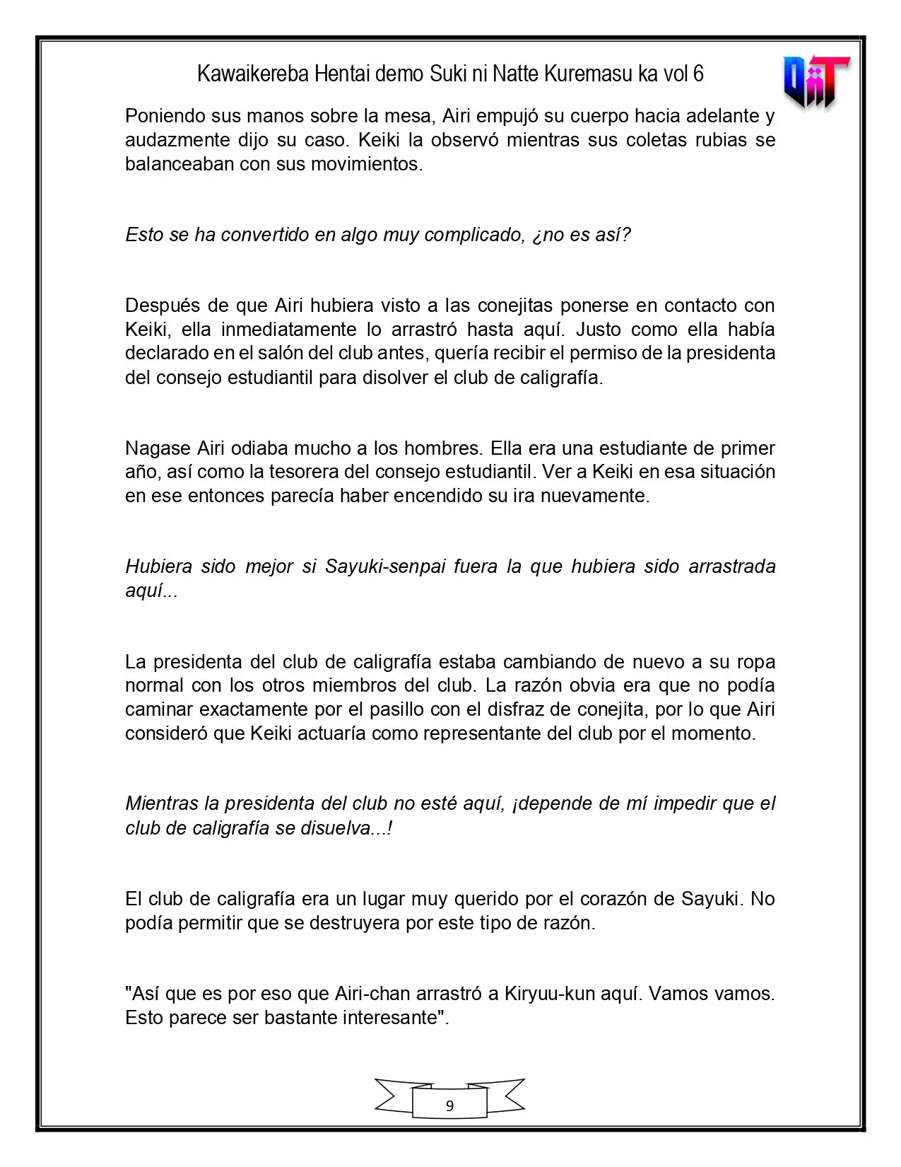 Kawaikereba Hentai demo Suki ni Natte Kuremasuka? - Capítulo 35 - Página 6 - LectorTMOo