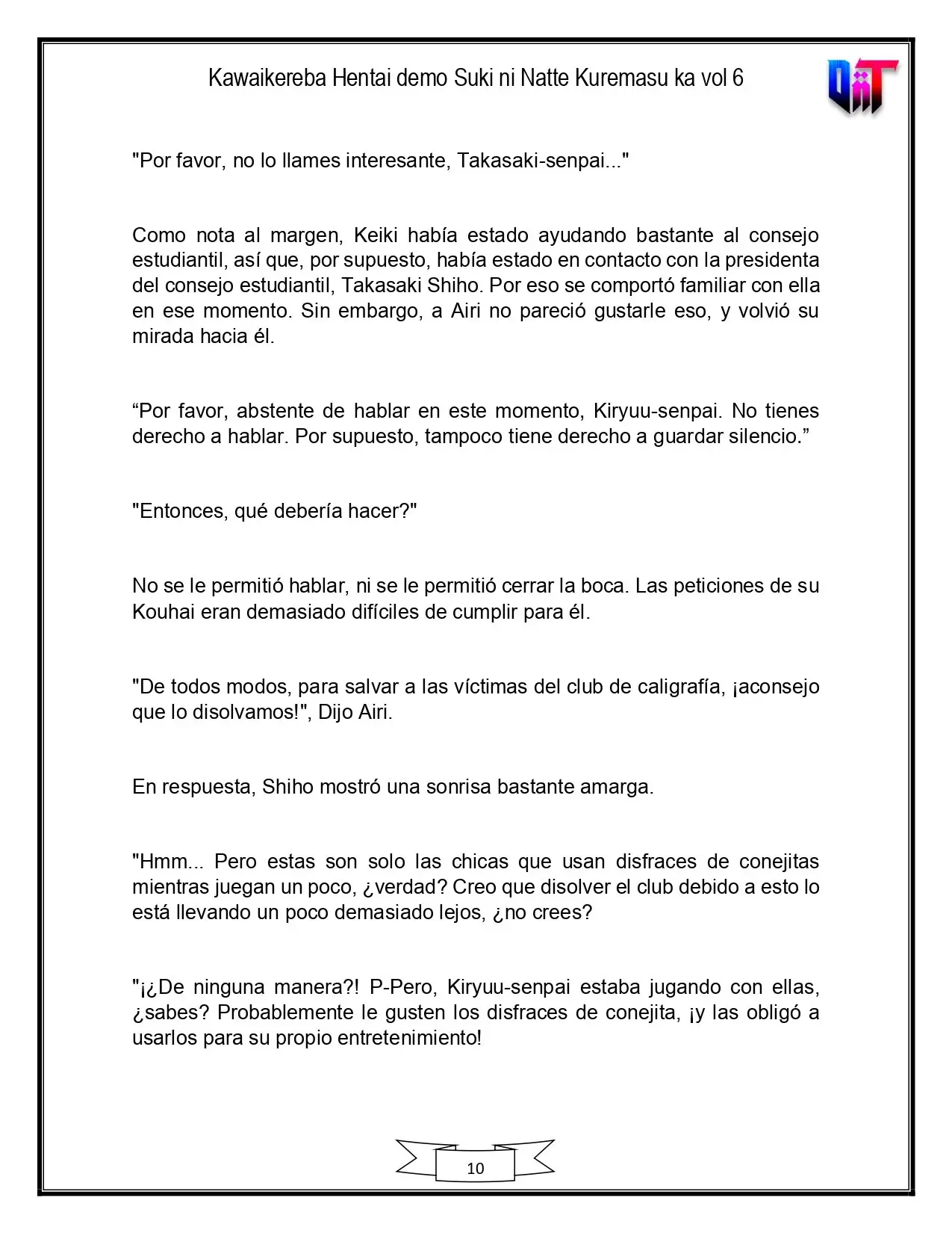 Kawaikereba Hentai demo Suki ni Natte Kuremasuka? - Capítulo 35 - Página 7 - LectorTMOo