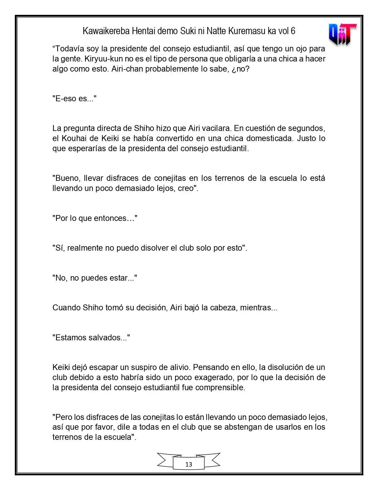 Kawaikereba Hentai demo Suki ni Natte Kuremasuka? - Capítulo 35 - Página 10 - LectorTMOo