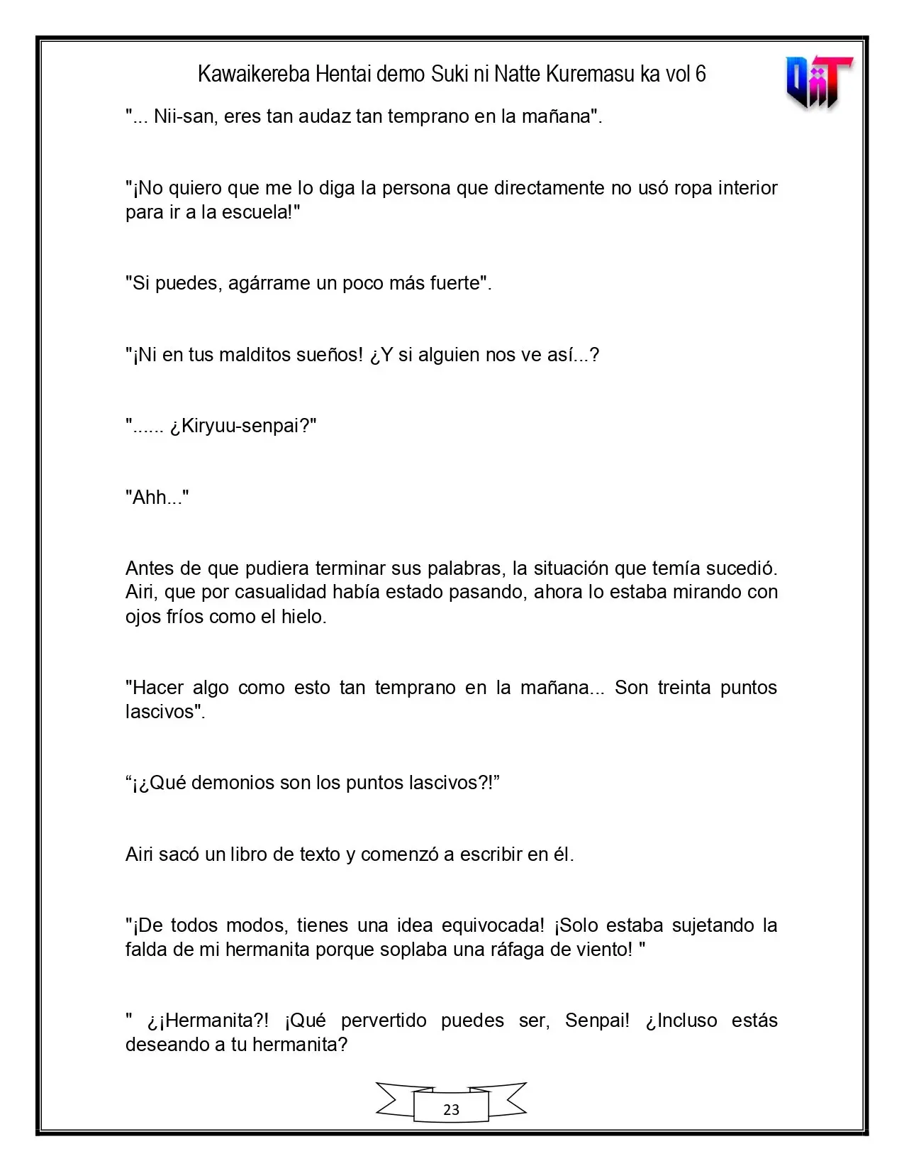 Kawaikereba Hentai demo Suki ni Natte Kuremasuka? - Capítulo 36 - Página 7 - LectorTMOo