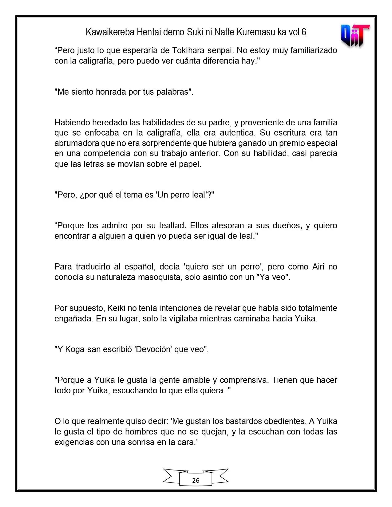 Kawaikereba Hentai demo Suki ni Natte Kuremasuka? - Capítulo 36 - Página 10 - LectorTMOo
