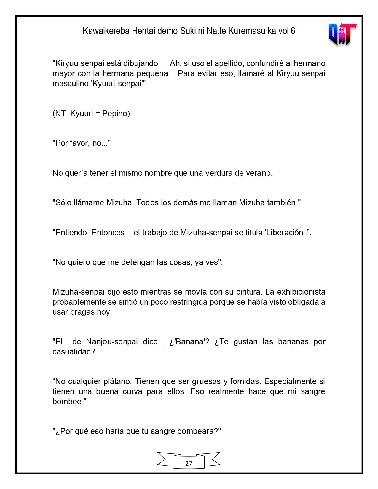 Kawaikereba Hentai demo Suki ni Natte Kuremasuka? - Capítulo 36 - Página 11 - LectorTMOo