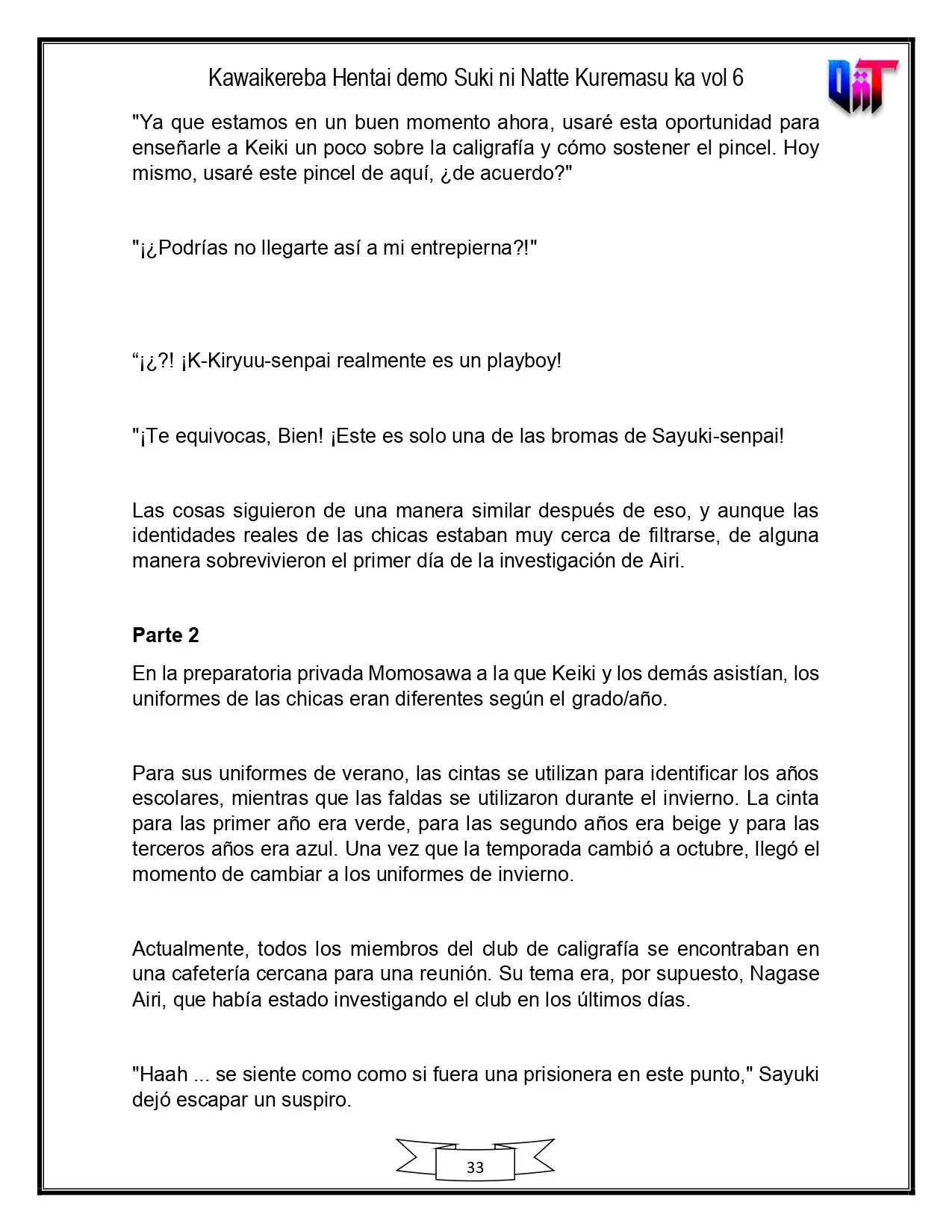 Kawaikereba Hentai demo Suki ni Natte Kuremasuka? - Capítulo 36 - Página 17 - LectorTMOo
