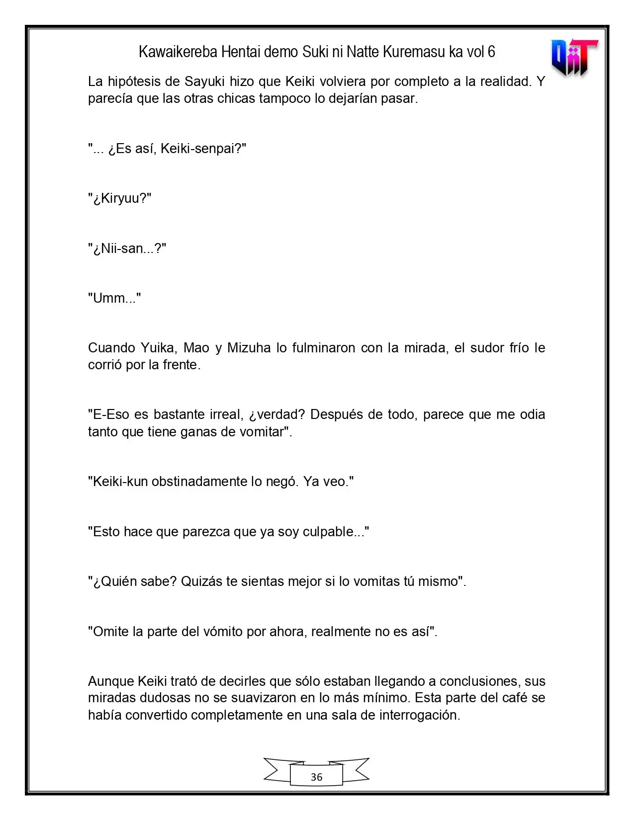 Kawaikereba Hentai demo Suki ni Natte Kuremasuka? - Capítulo 36 - Página 20 - LectorTMOo