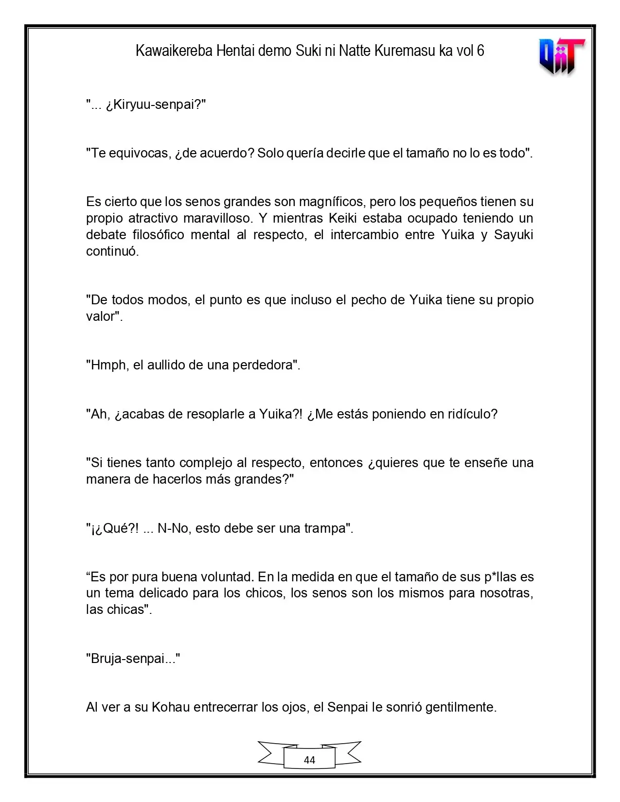 Kawaikereba Hentai demo Suki ni Natte Kuremasuka? - Capítulo 36 - Página 28 - LectorTMOo