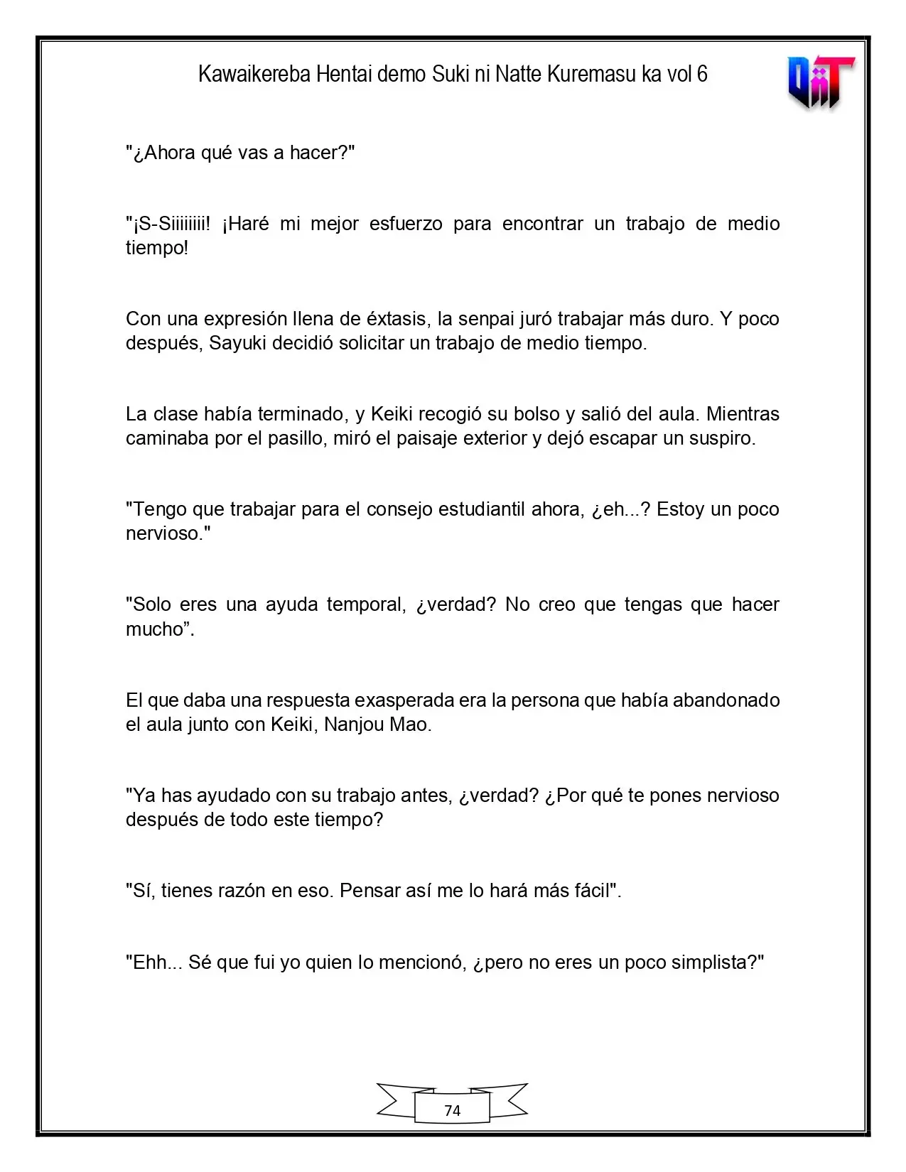 Kawaikereba Hentai demo Suki ni Natte Kuremasuka? - Capítulo 37 - Página 7 - LectorTMOo