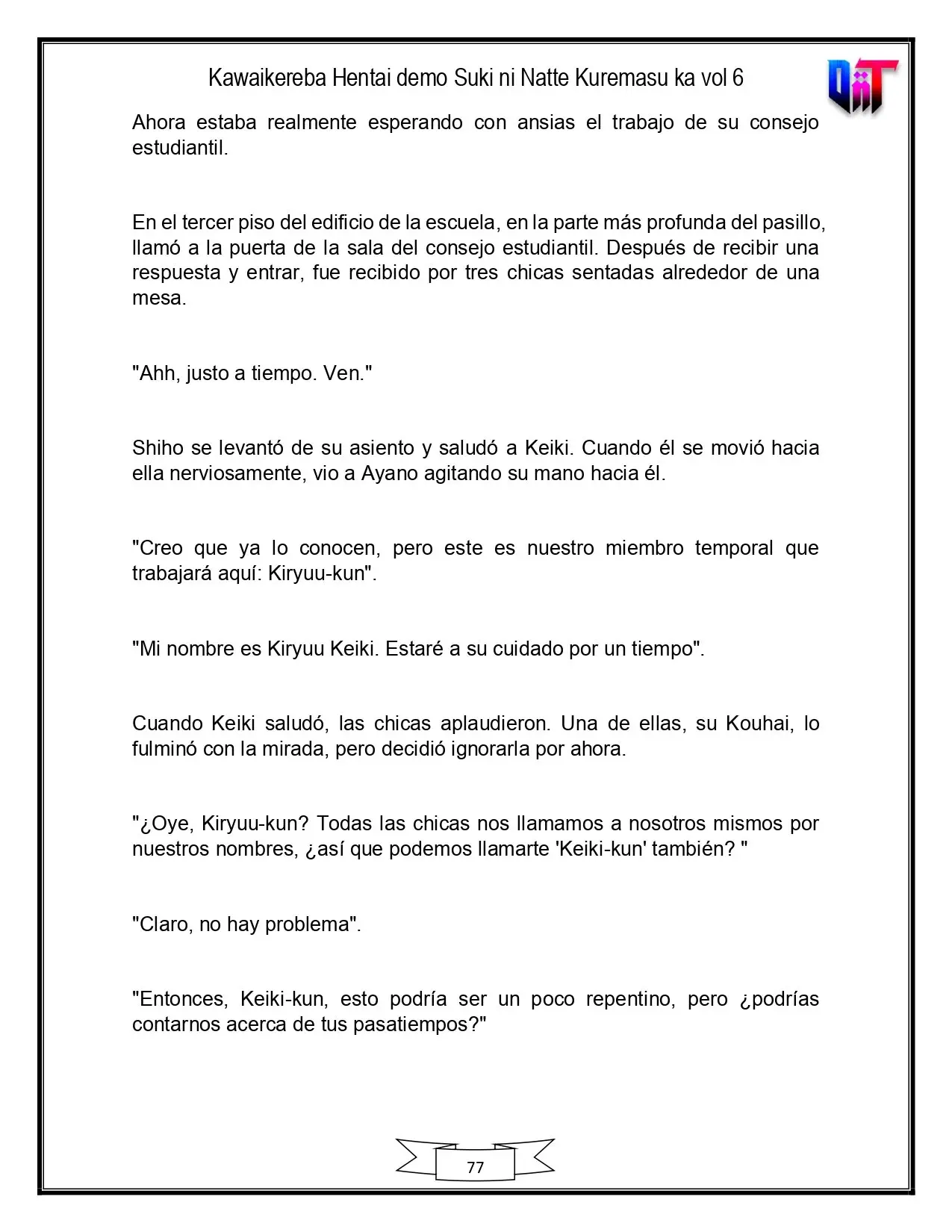 Kawaikereba Hentai demo Suki ni Natte Kuremasuka? - Capítulo 37 - Página 10 - LectorTMOo