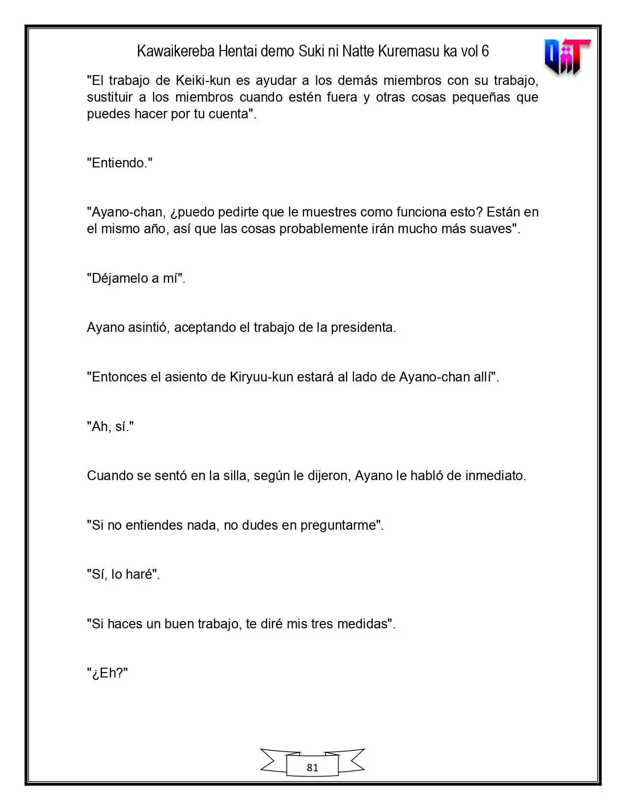 Kawaikereba Hentai demo Suki ni Natte Kuremasuka? - Capítulo 37 - Página 14 - LectorTMOo