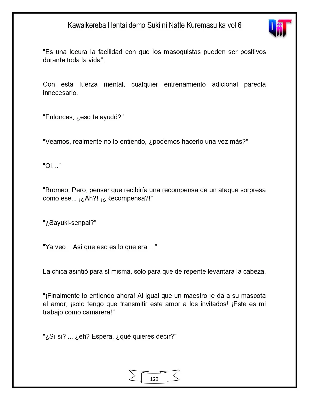 Kawaikereba Hentai demo Suki ni Natte Kuremasuka? - Capítulo 38 - Página 9 - LectorTMOo
