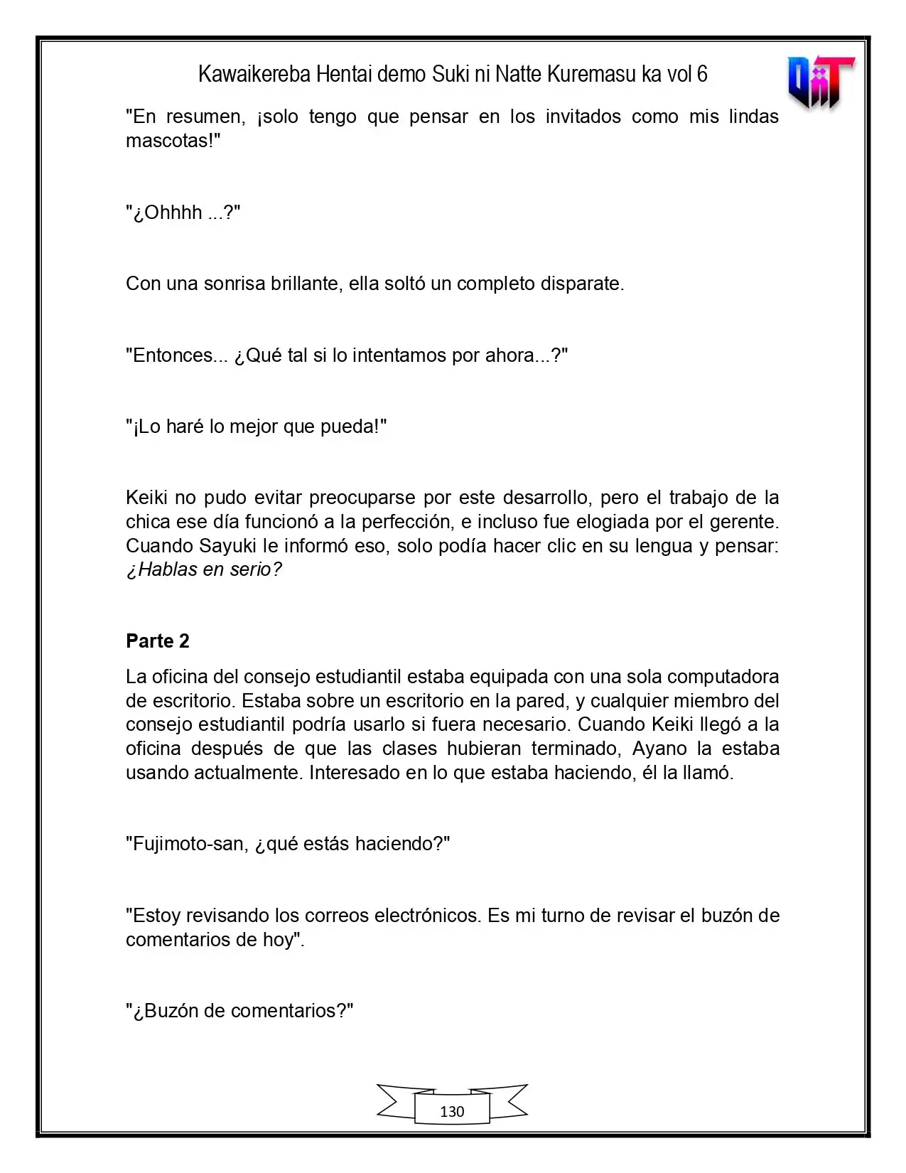Kawaikereba Hentai demo Suki ni Natte Kuremasuka? - Capítulo 38 - Página 10 - LectorTMOo