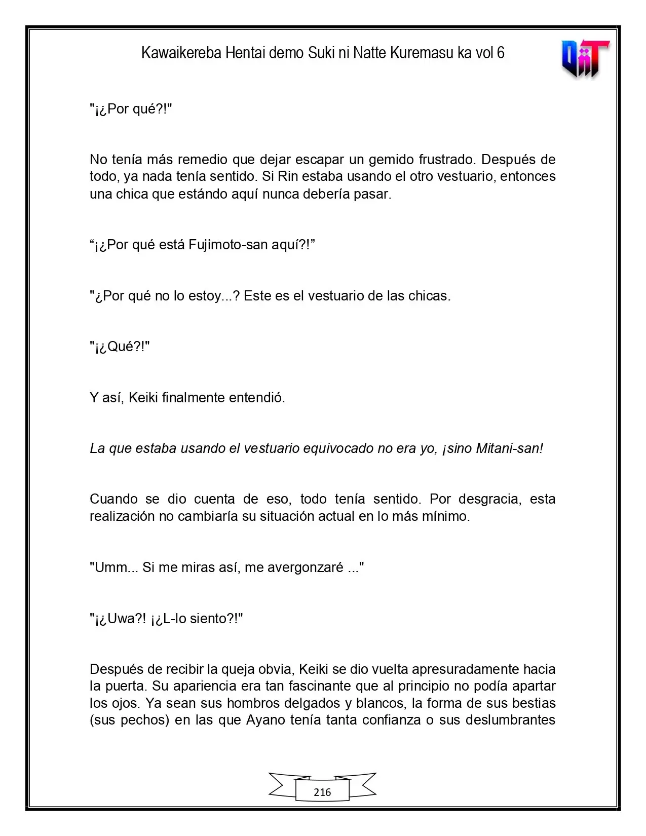 Kawaikereba Hentai demo Suki ni Natte Kuremasuka? - Capítulo 39 - Página 16 - LectorTMOo