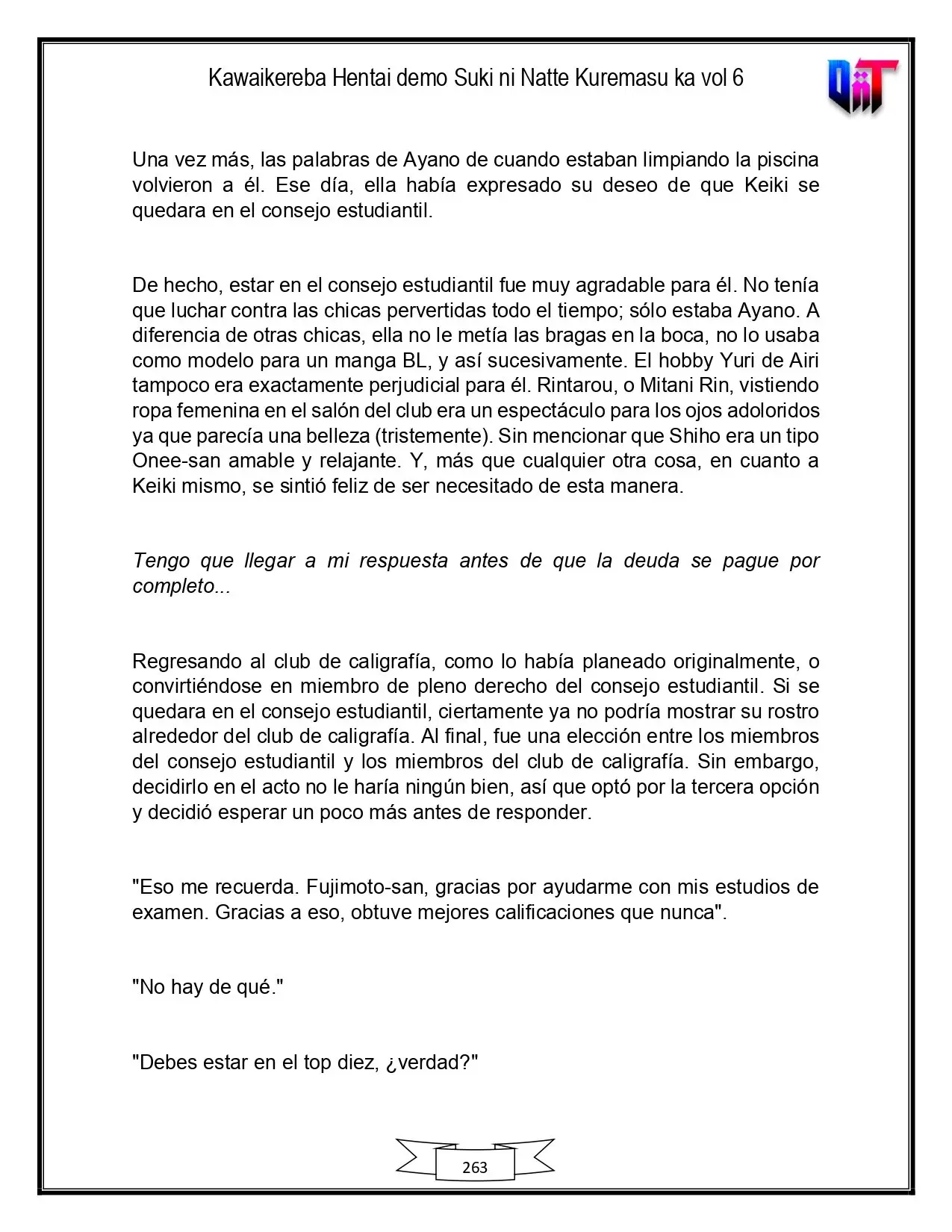 Kawaikereba Hentai demo Suki ni Natte Kuremasuka? - Capítulo 40 - Página 9 - LectorTMOo