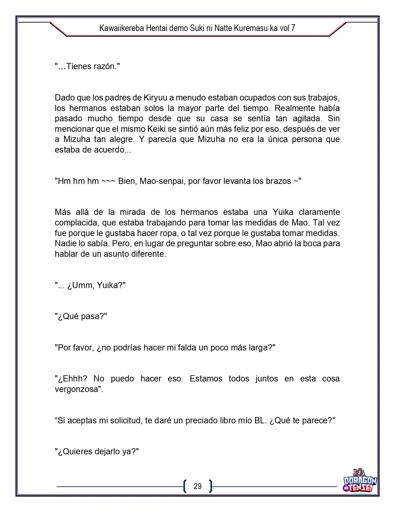 Kawaikereba Hentai demo Suki ni Natte Kuremasuka? - Capítulo 43 - Página 13 - LectorTMOo