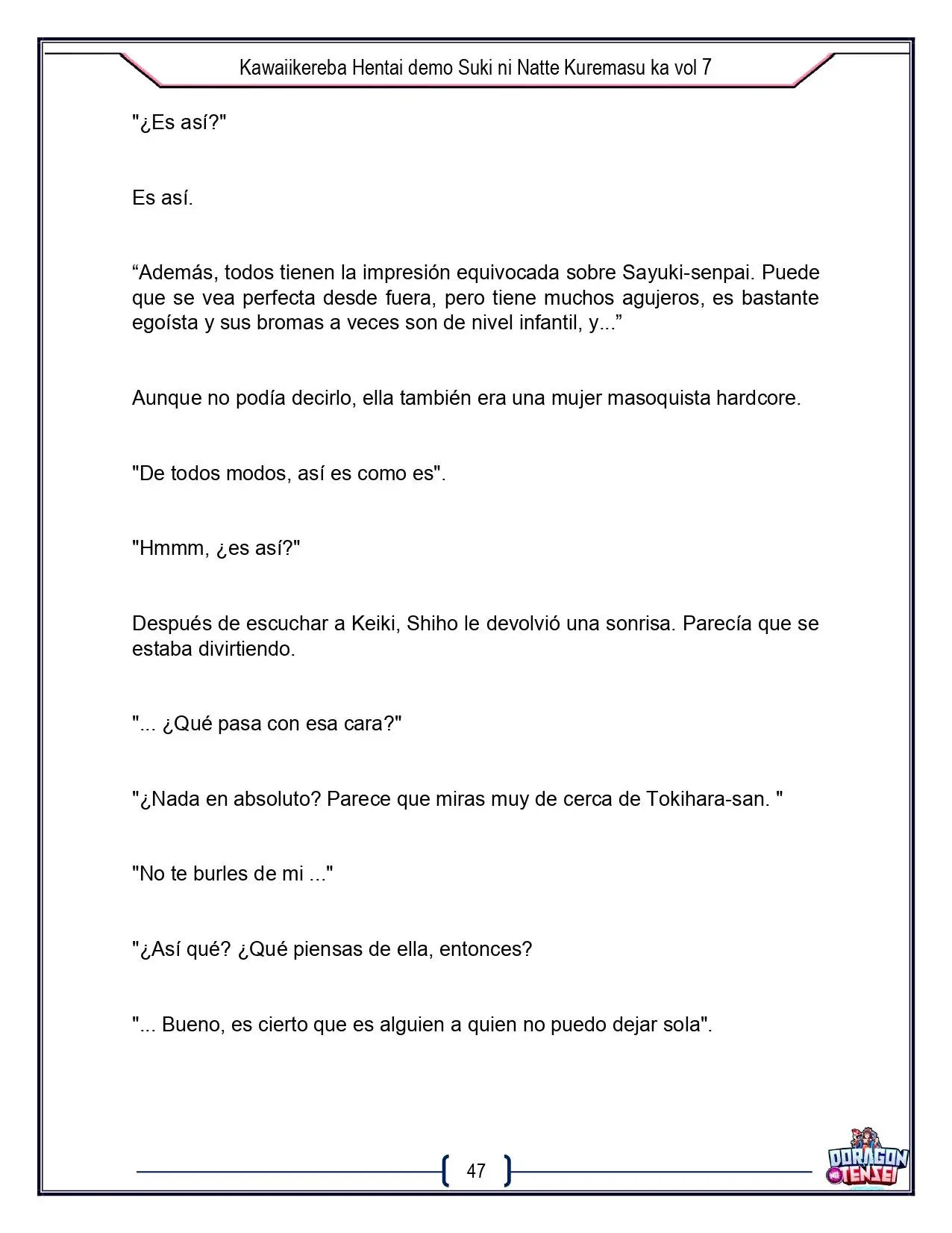 Kawaikereba Hentai demo Suki ni Natte Kuremasuka? - Capítulo 43 - Página 31 - LectorTMOo