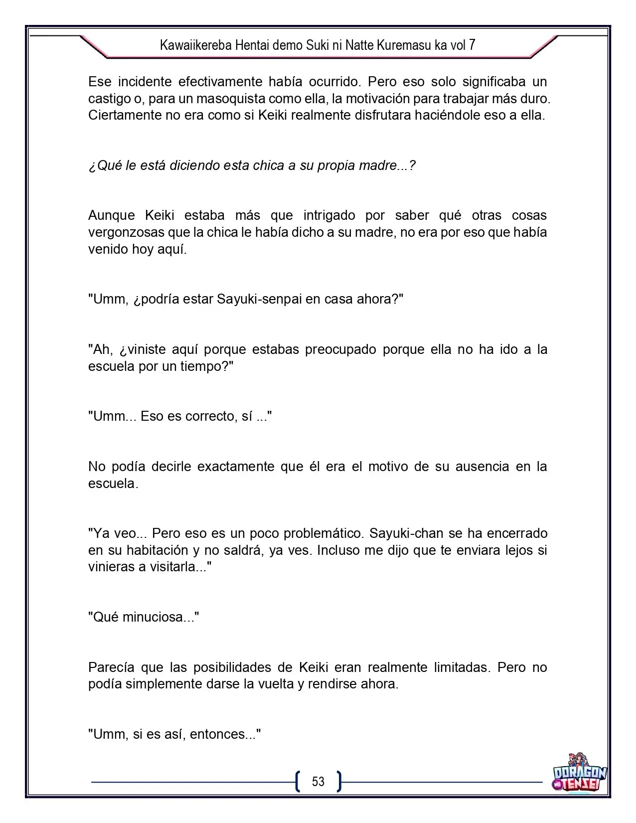 Kawaikereba Hentai demo Suki ni Natte Kuremasuka? - Capítulo 43 - Página 37 - LectorTMOo