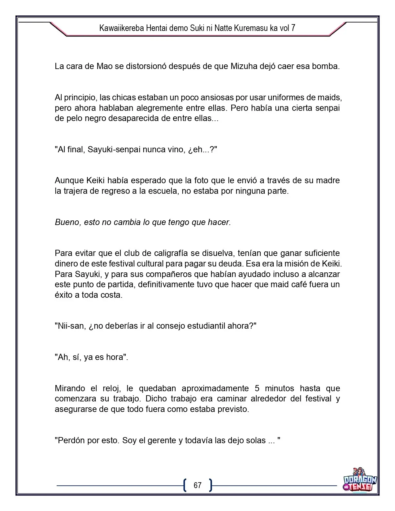 Kawaikereba Hentai demo Suki ni Natte Kuremasuka? - Capítulo 44 - Página 4 - LectorTMOo
