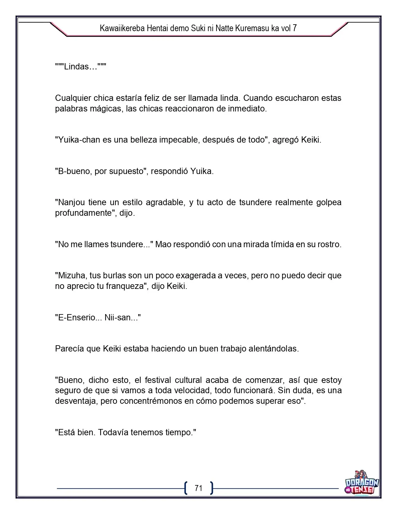 Kawaikereba Hentai demo Suki ni Natte Kuremasuka? - Capítulo 44 - Página 8 - LectorTMOo
