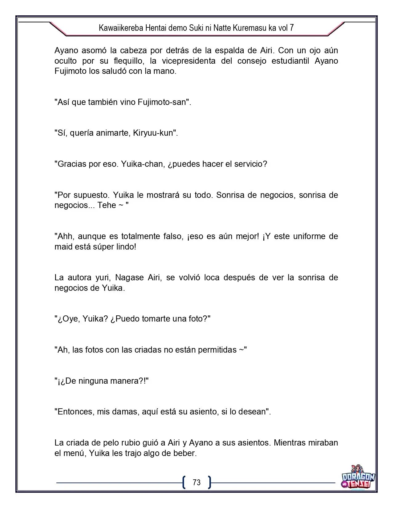 Kawaikereba Hentai demo Suki ni Natte Kuremasuka? - Capítulo 44 - Página 10 - LectorTMOo
