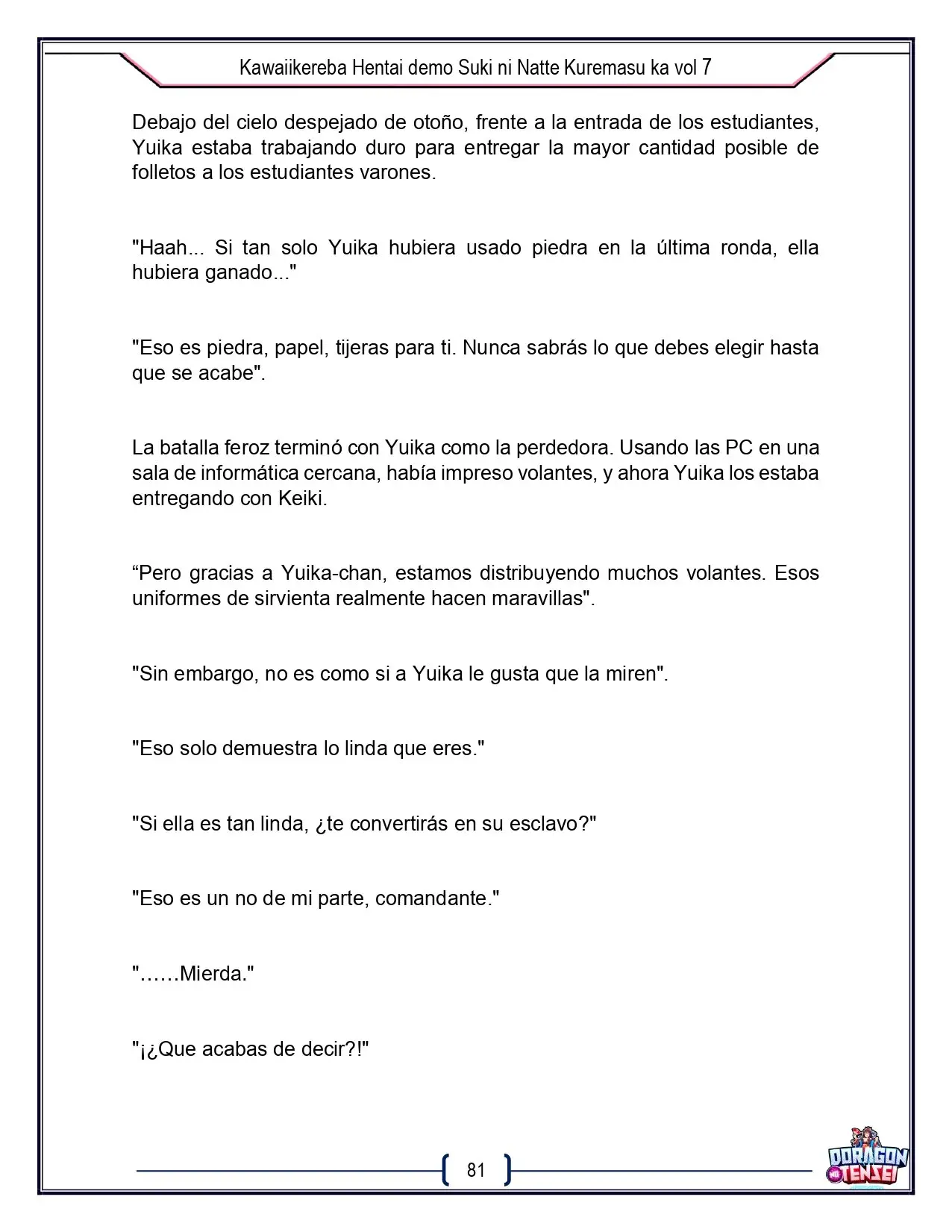 Kawaikereba Hentai demo Suki ni Natte Kuremasuka? - Capítulo 44 - Página 18 - LectorTMOo