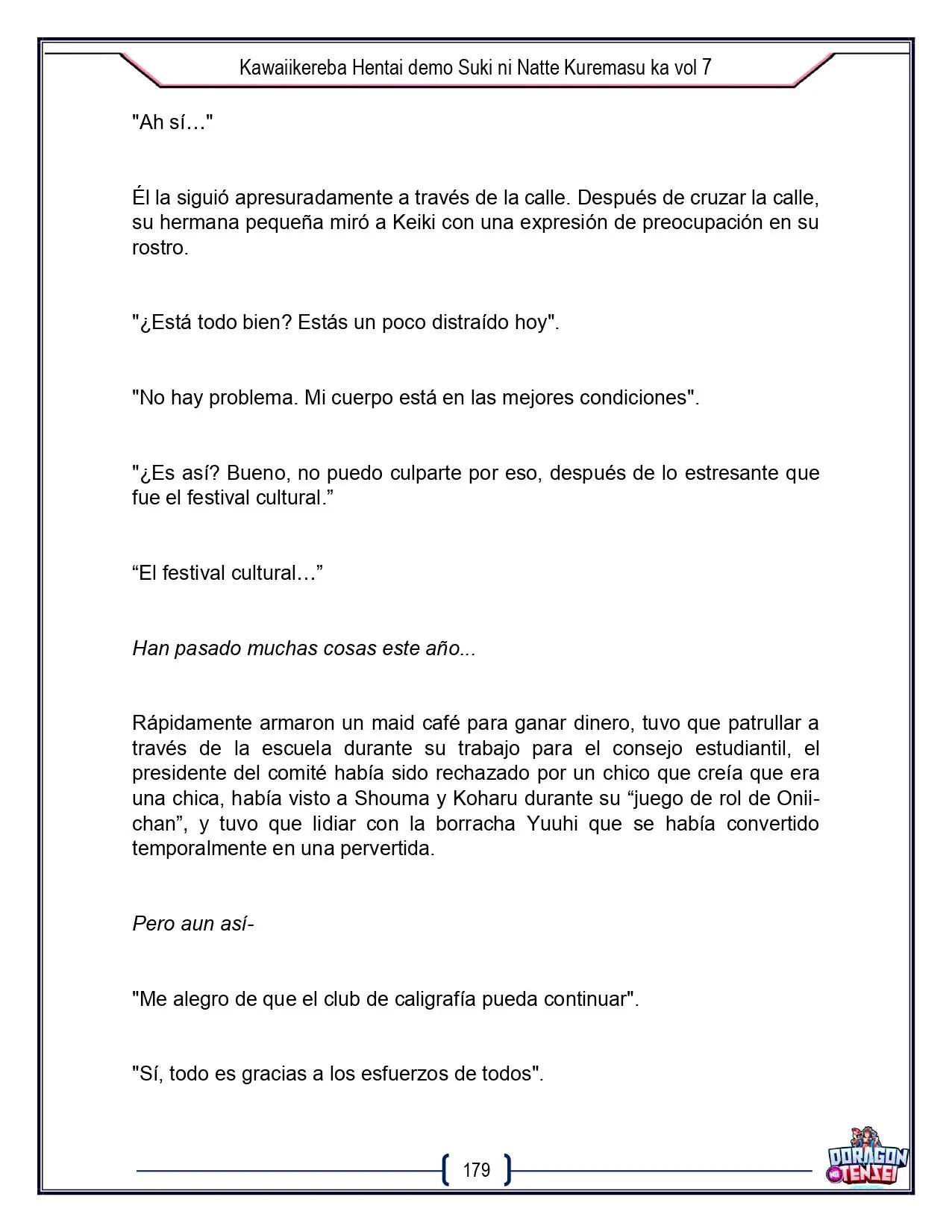 Kawaikereba Hentai demo Suki ni Natte Kuremasuka? - Capítulo 46 - Página 8 - LectorTMOo
