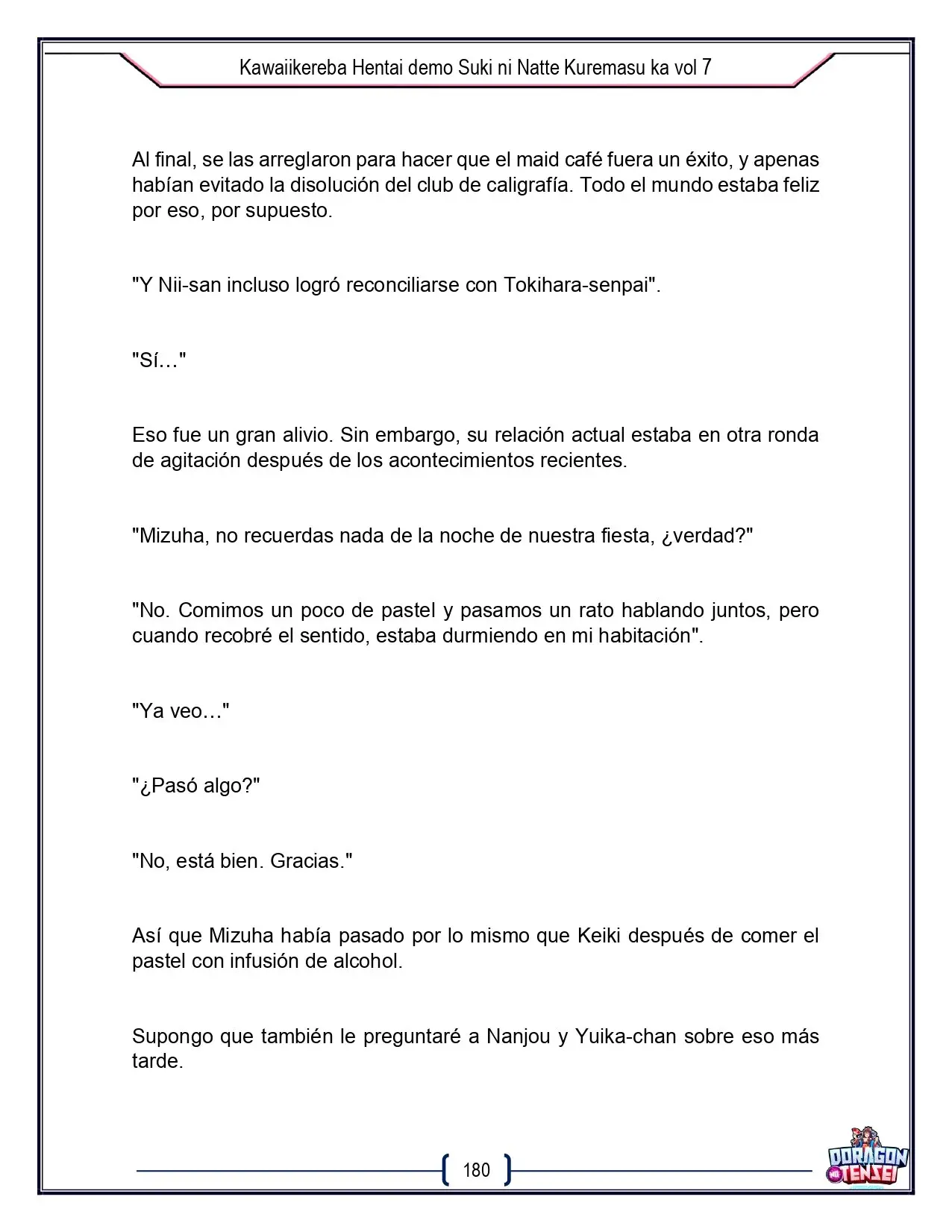 Kawaikereba Hentai demo Suki ni Natte Kuremasuka? - Capítulo 46 - Página 9 - LectorTMOo