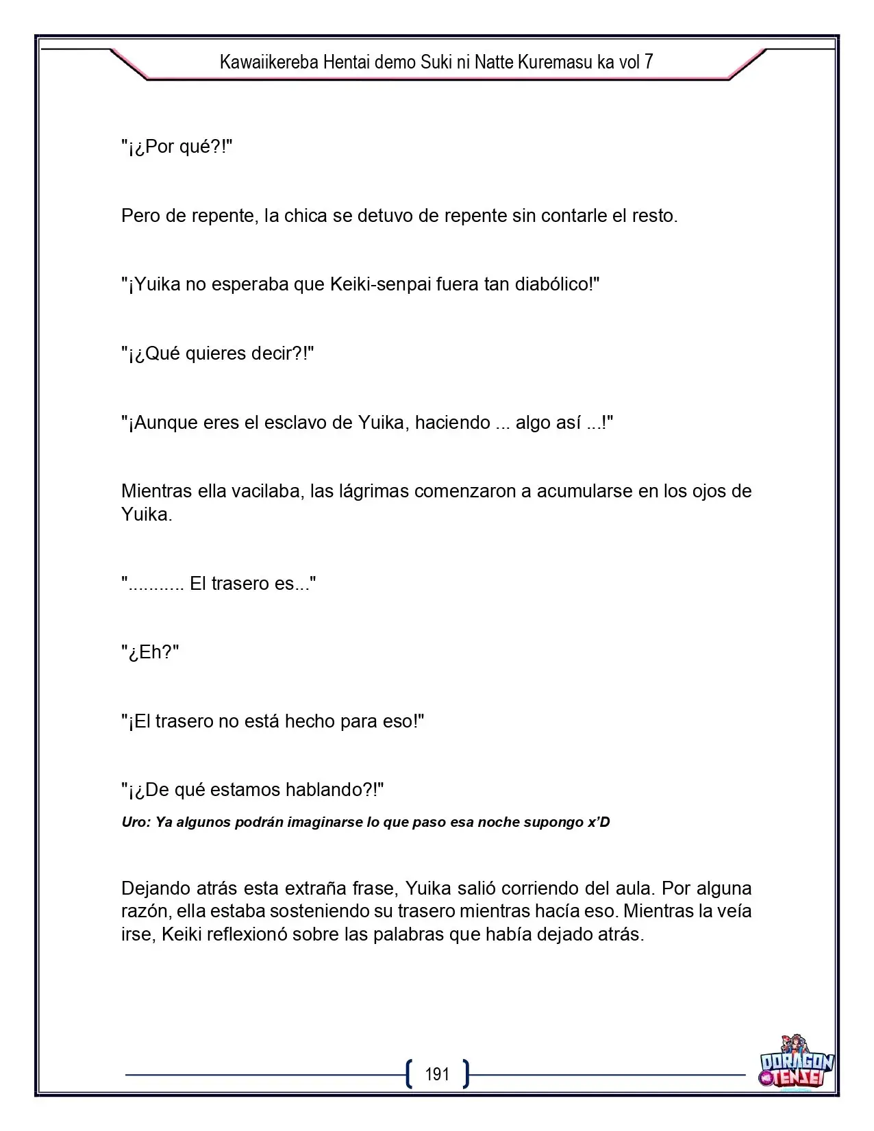 Kawaikereba Hentai demo Suki ni Natte Kuremasuka? - Capítulo 46 - Página 20 - LectorTMOo