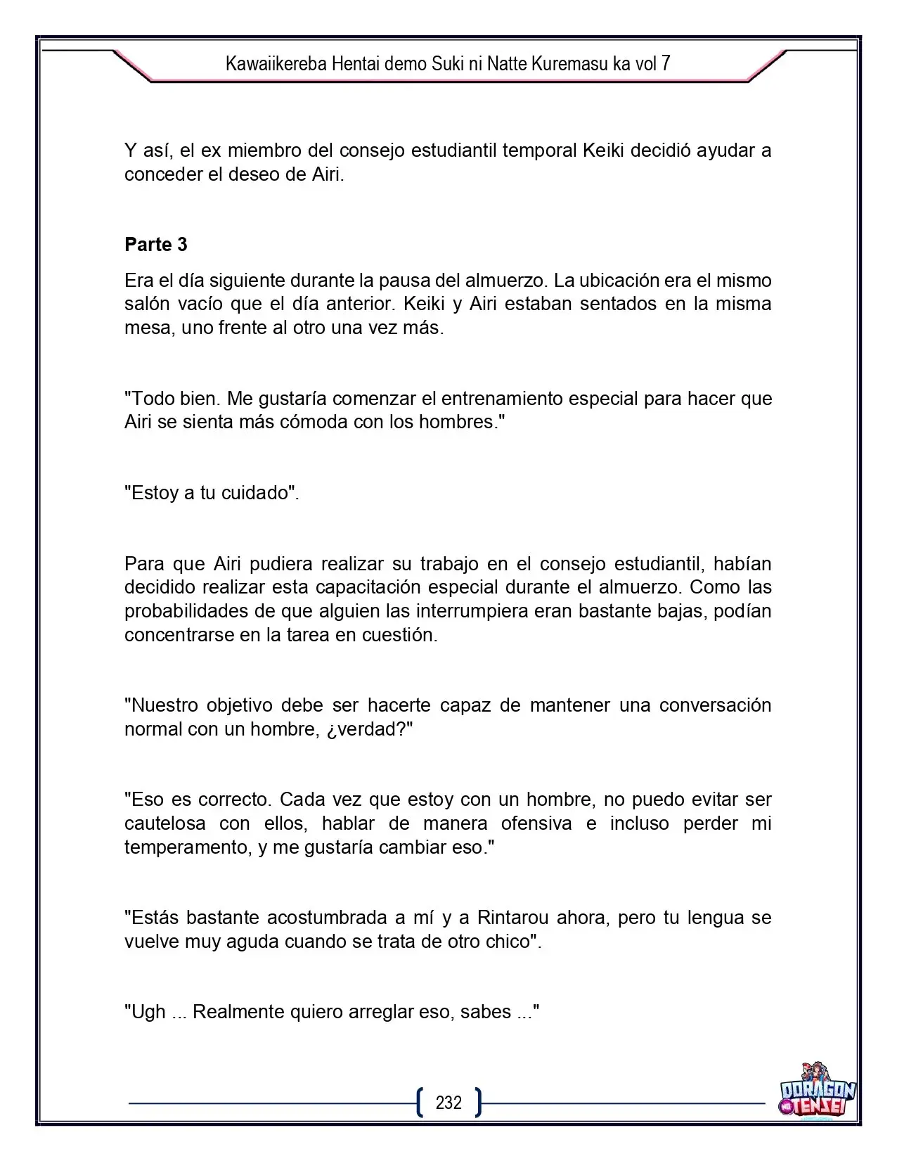 Kawaikereba Hentai demo Suki ni Natte Kuremasuka? - Capítulo 47 - Página 7 - LectorTMOo