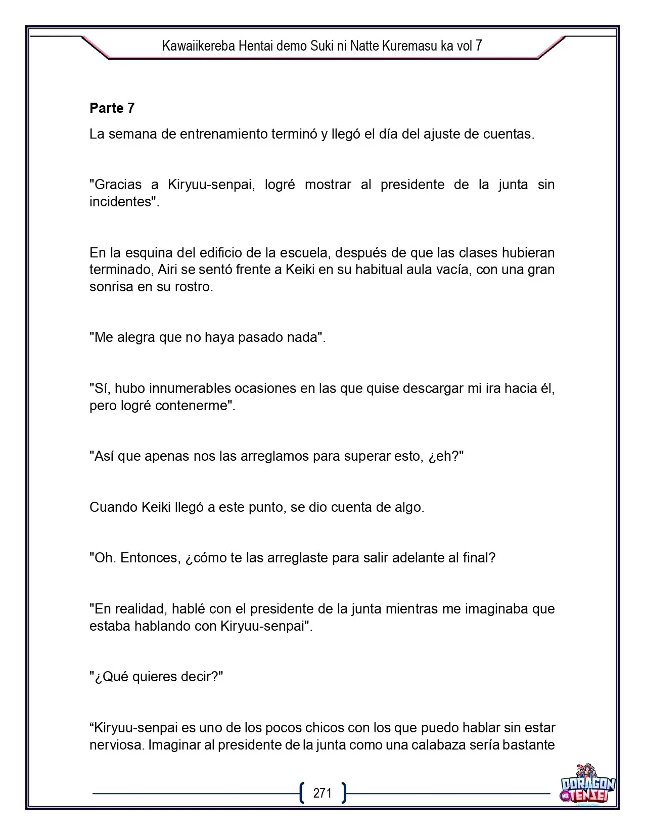 Kawaikereba Hentai demo Suki ni Natte Kuremasuka? - Capítulo 47 - Página 46 - LectorTMOo