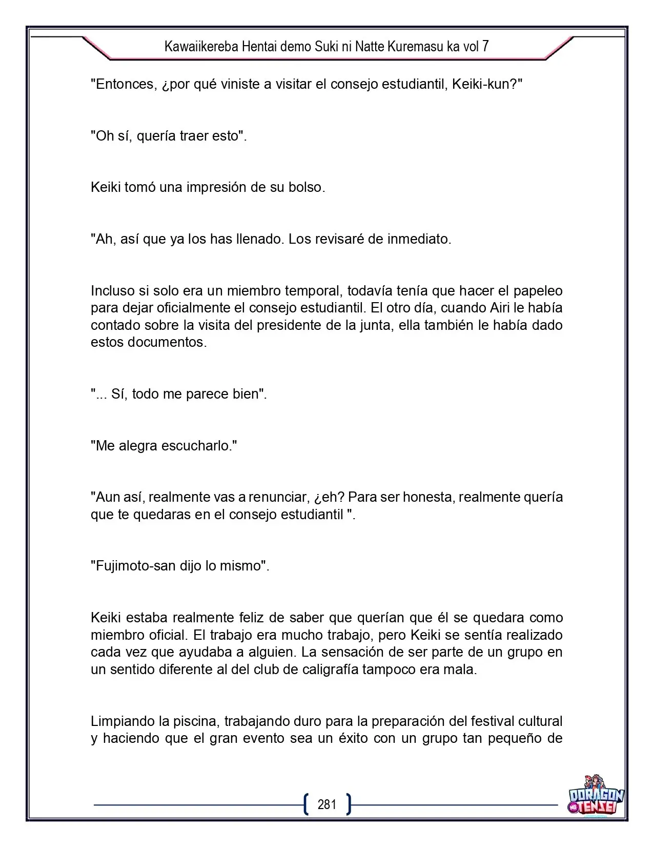 Kawaikereba Hentai demo Suki ni Natte Kuremasuka? - Capítulo 48 - Página 7 - LectorTMOo