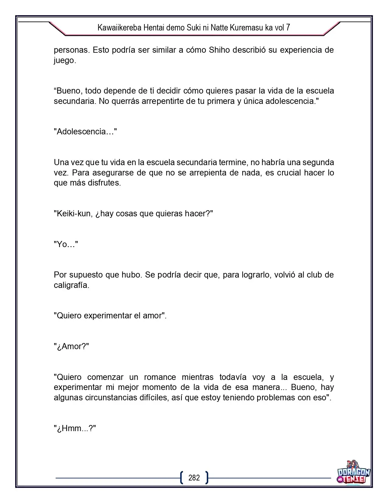 Kawaikereba Hentai demo Suki ni Natte Kuremasuka? - Capítulo 48 - Página 8 - LectorTMOo